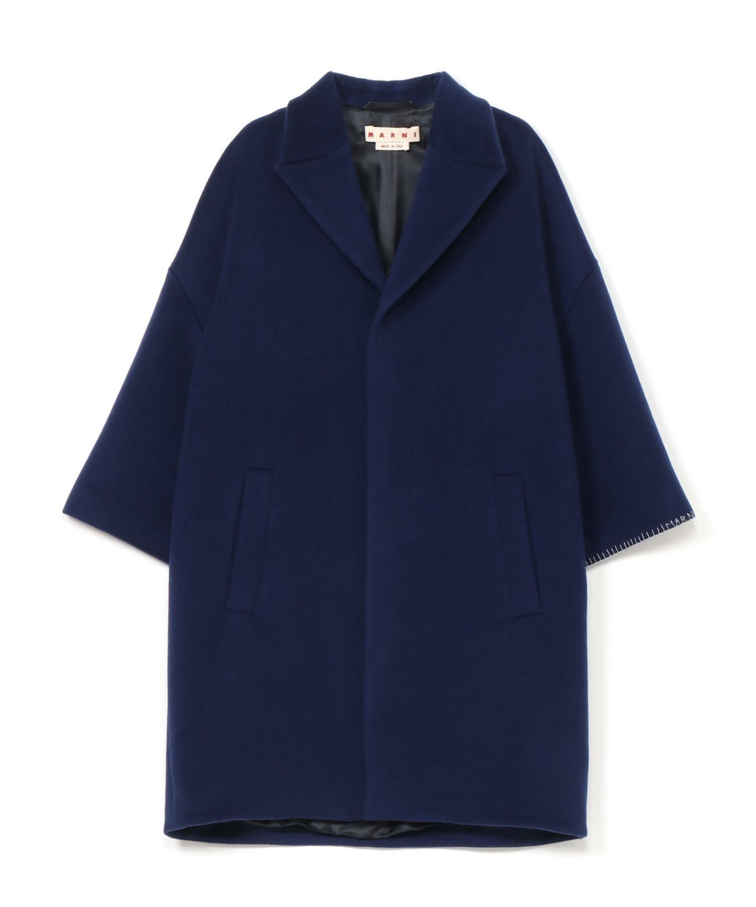 MARNI(マルニ)｜ウールモヘヤ ワイドスリーブコート | Rakuten Fashion