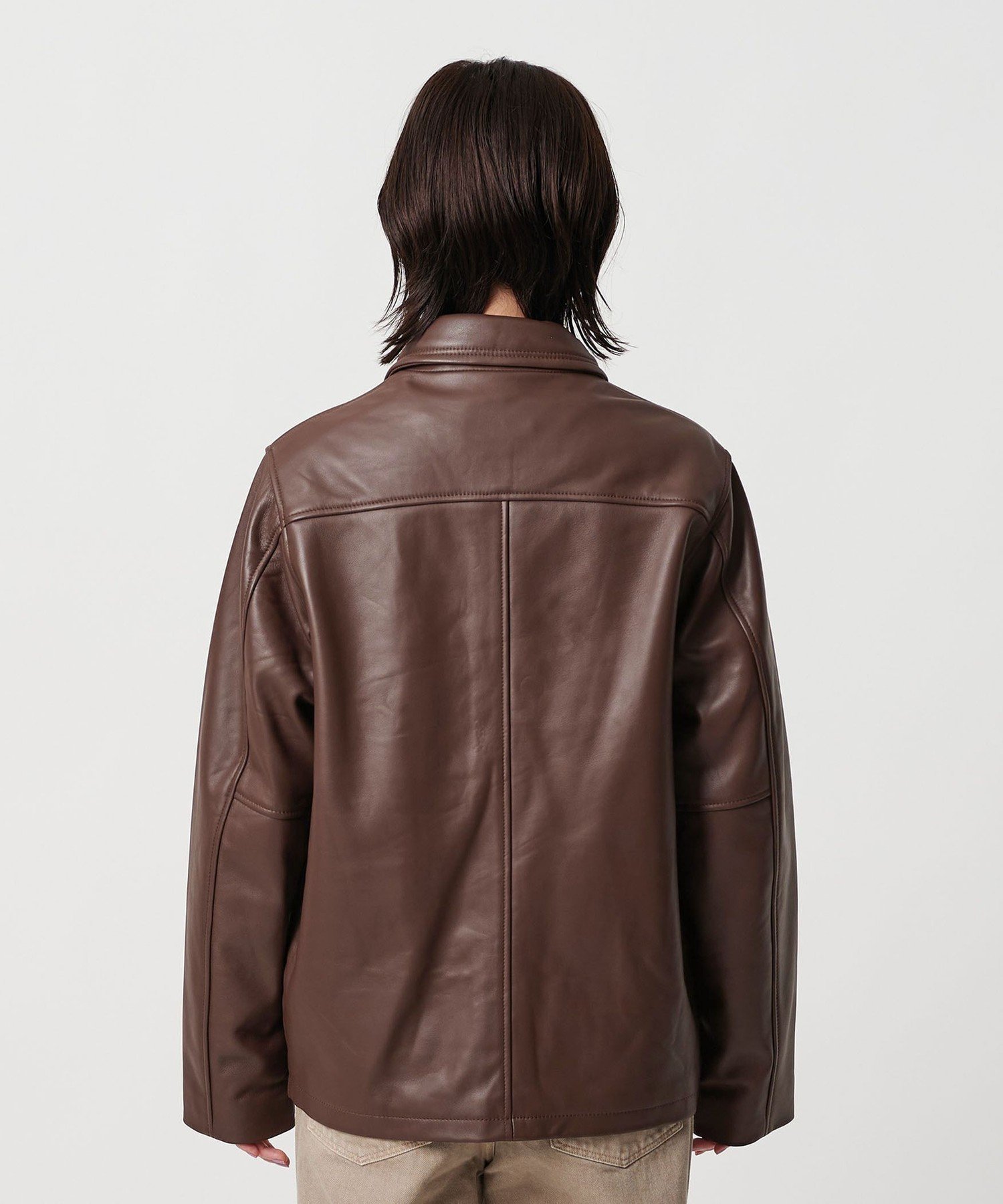 ユナイテッドアローズ 【別注】＜TOWNCRAFT＞レザージャケット BEAUTY&YOUTH UNITED ARROWS｜【別注】<TOWNCRAFT>レザージャケット