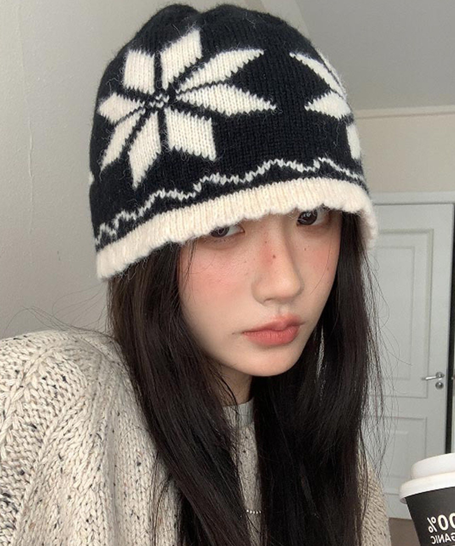 chuclla｜ノルディック柄 ニットキャップ 帽子 cula1245 | Rakuten