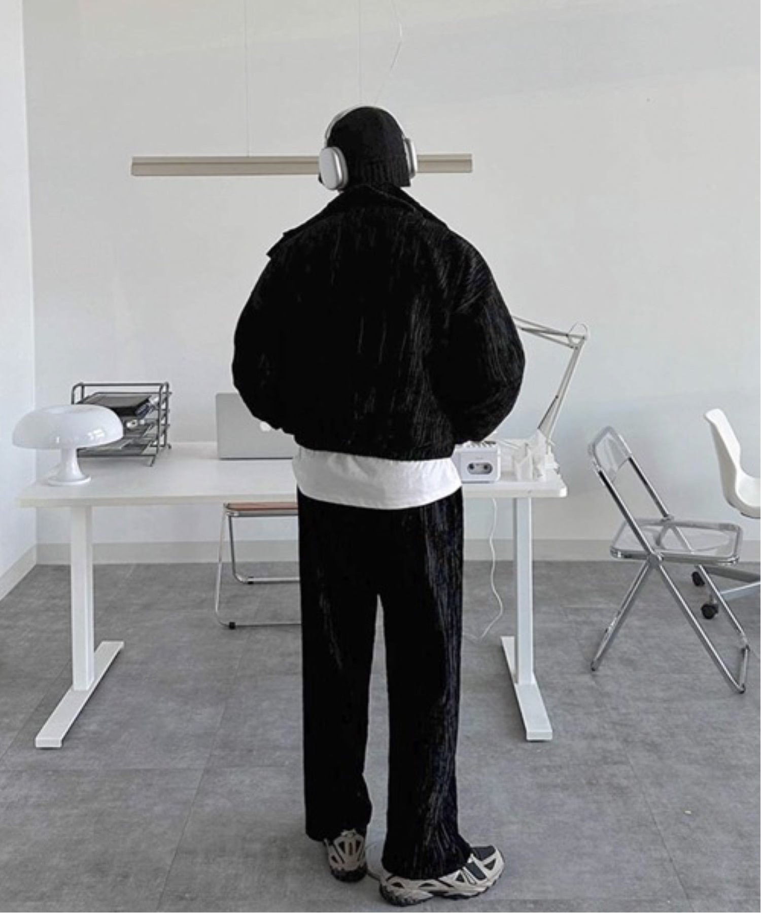 CERCA｜NOWLE/(M)ベロア調 トラックジャケット&パンツ ラグジュアリー