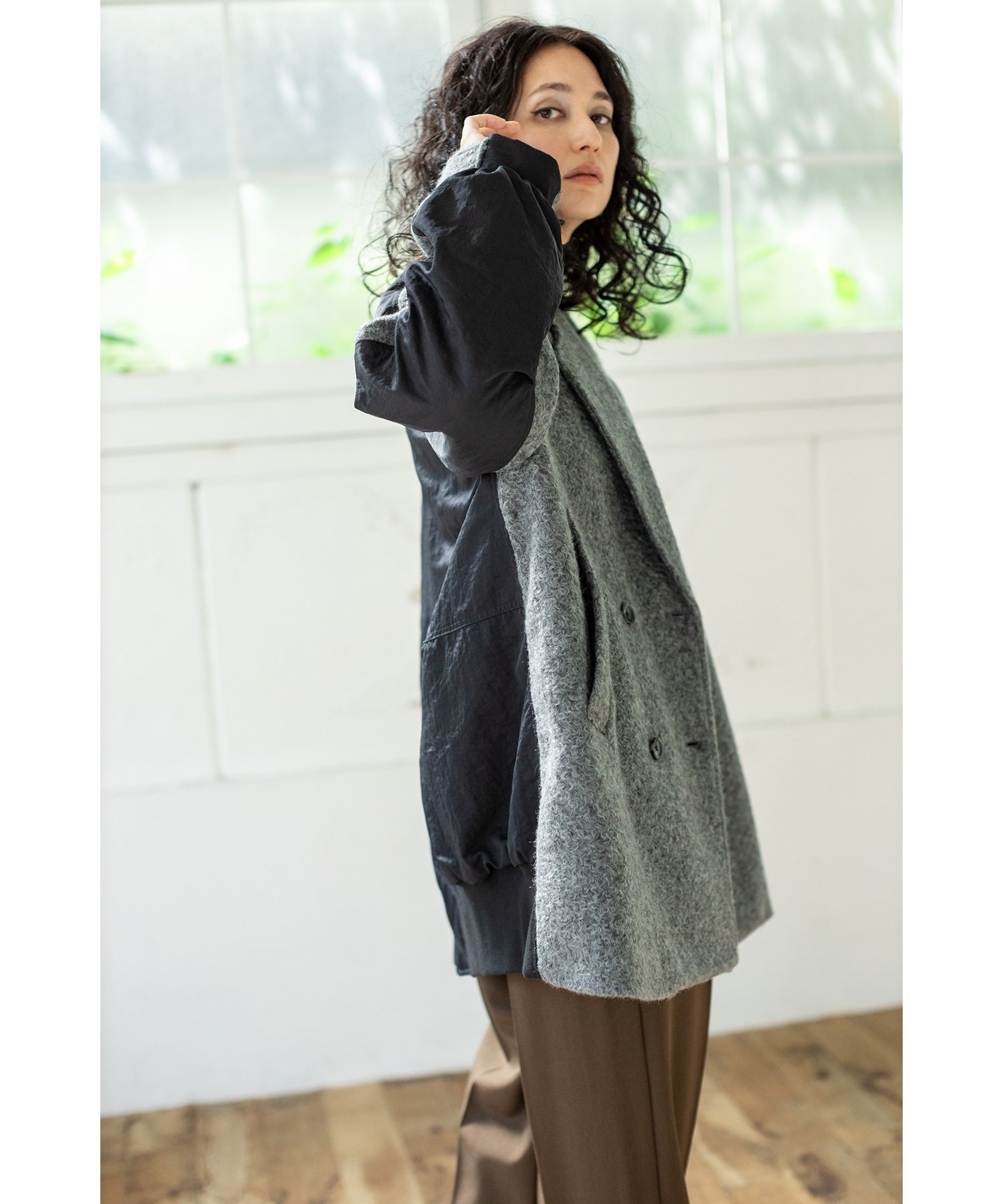 OSMOSIS｜切替Pコート | Rakuten Fashion(楽天ファッション／旧楽天