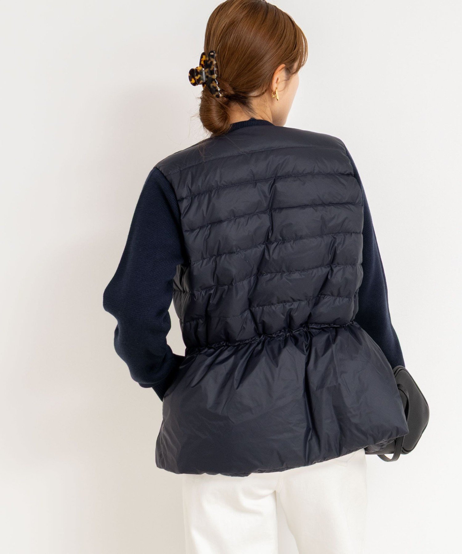 NOLLEY'S｜【TAION/タイオン】別注ニットコンビダウンジャケット