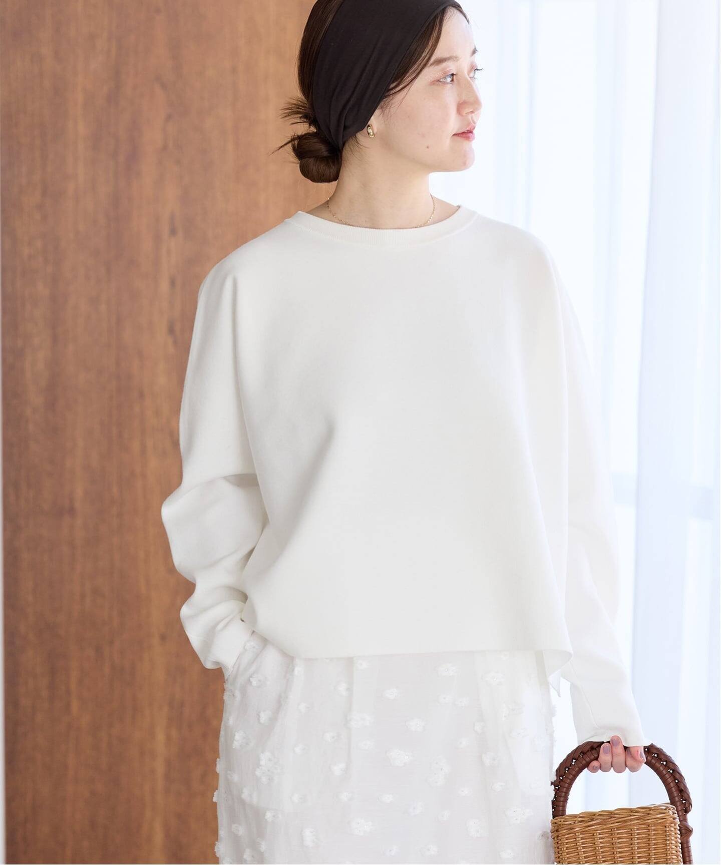 IENA｜《新色/追加》ファインコットンスムースプルオーバー | Rakuten