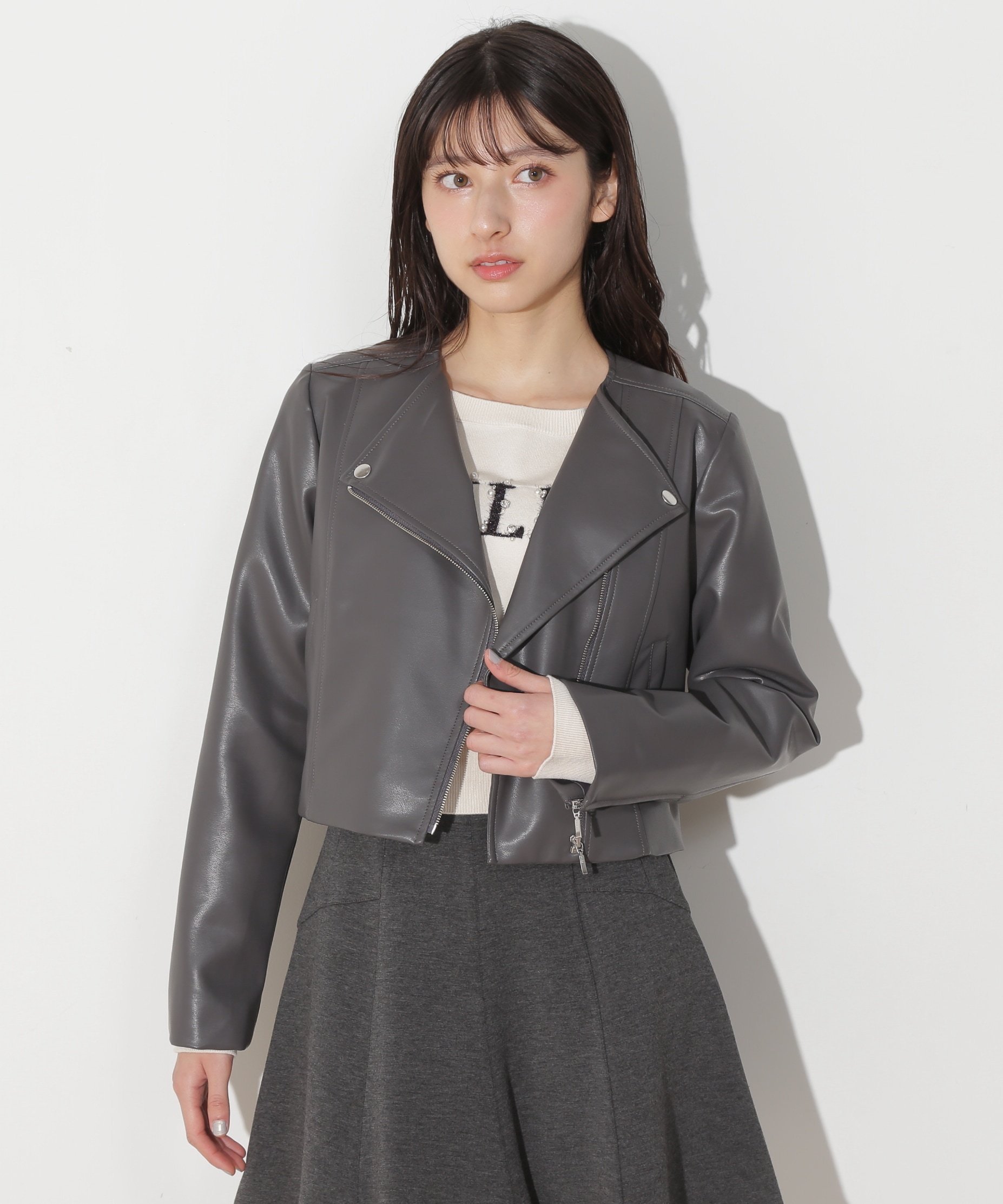 JILL by JILL STUART｜ノーカラーライダース | Rakuten Fashion(楽天