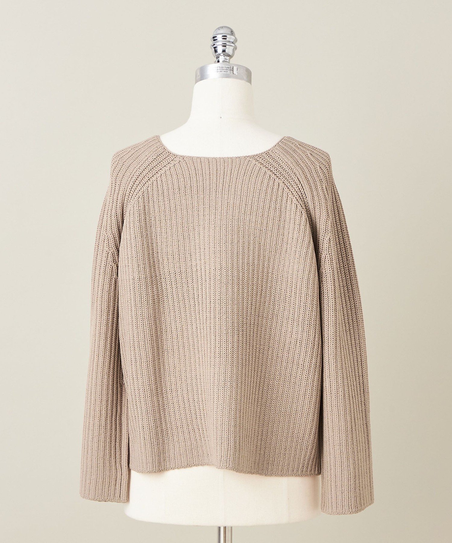 ＜conte＞アゼ クルーネックニット　ユナイテッドアローズ UNITED ARROWS（ユナイテッドアローズ）の「アゼ クルーネック ニット