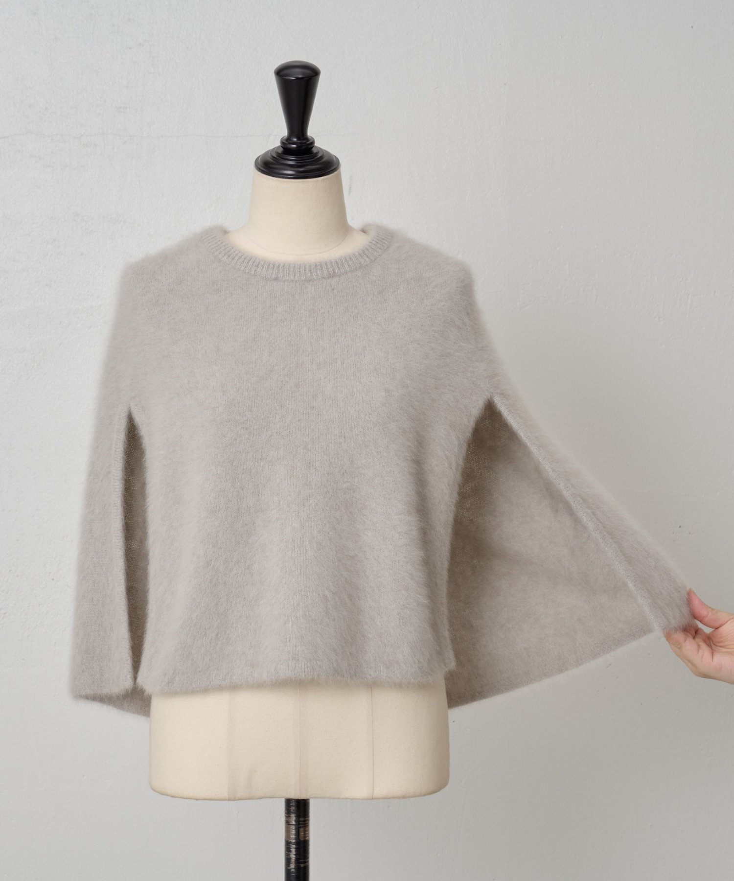 BEARDSLEY｜ファーニットポンチョ | Rakuten Fashion(楽天ファッション