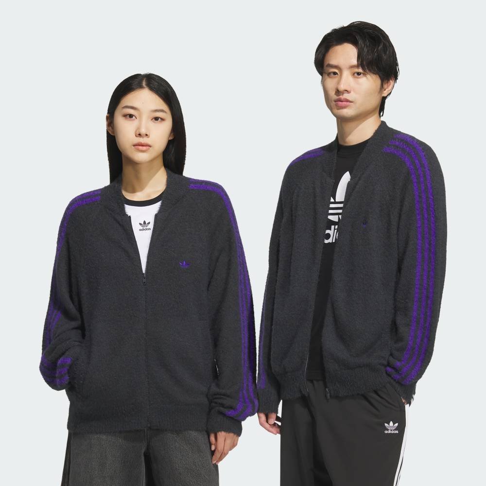 adidas アディダス SST トラックトップ ニット ブラック L 未着用