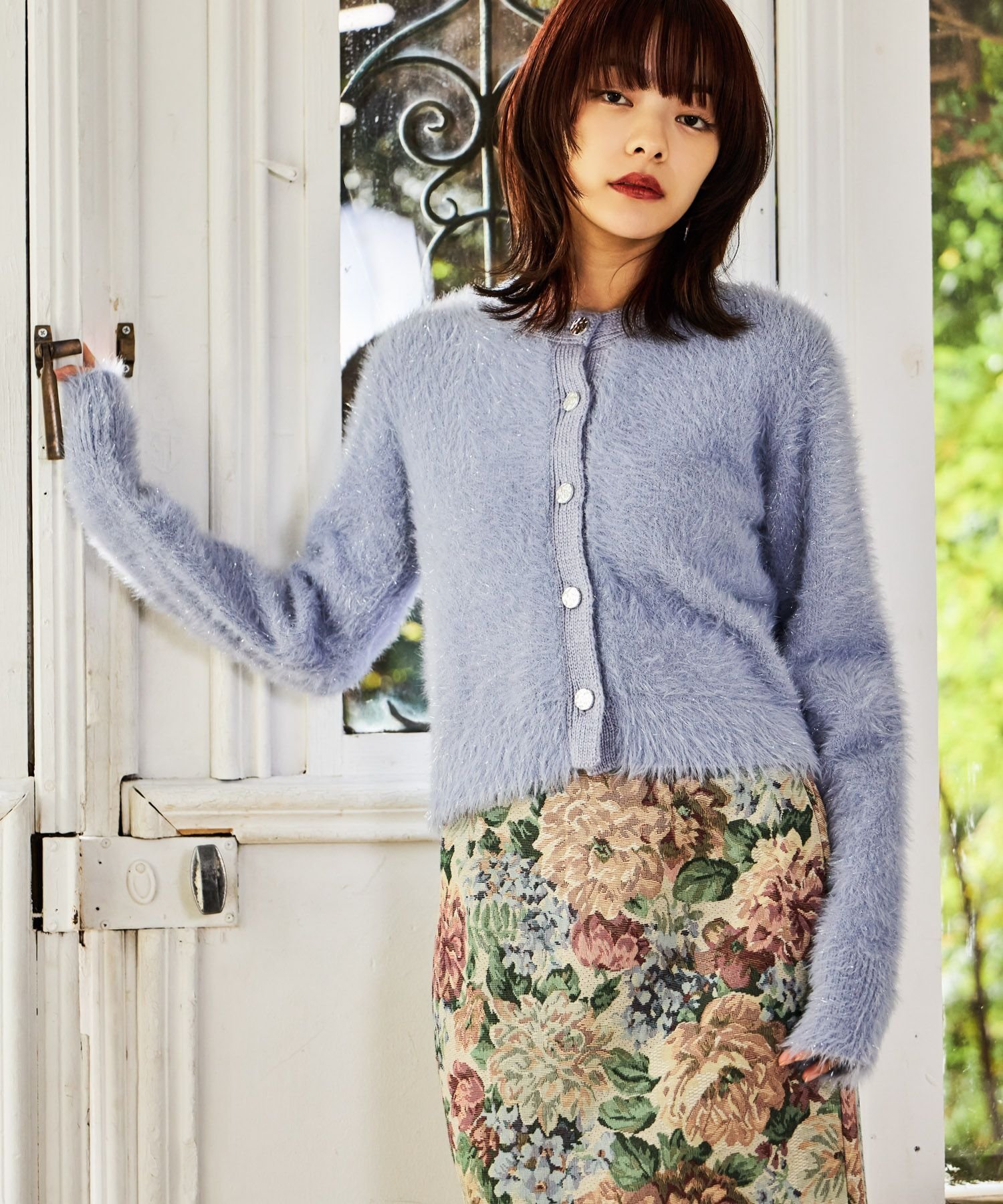 楽天市場】アイスグレー カーディガン（レディースファッション）の通販