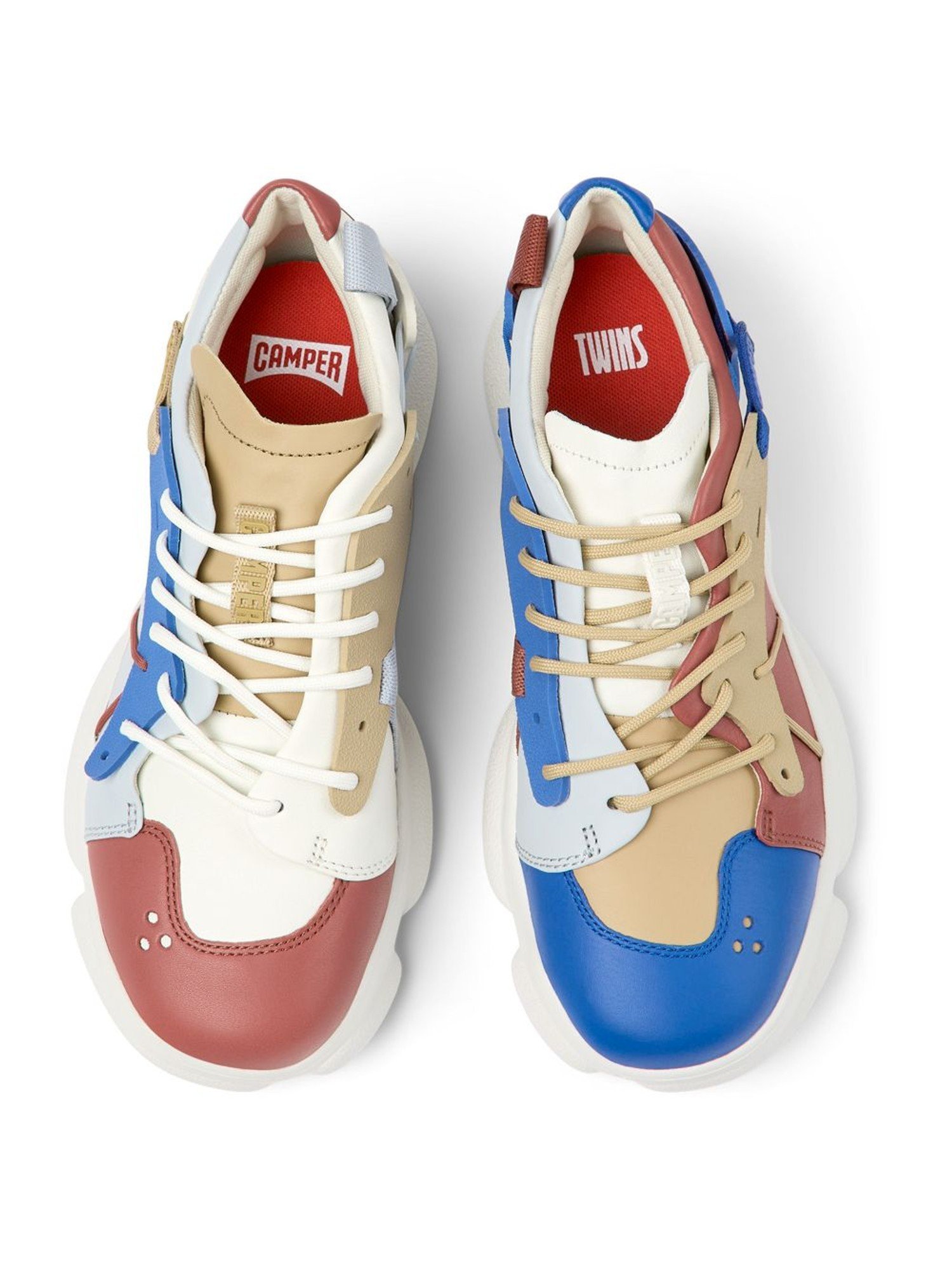 CAMPER｜[カンペール] TWINS / レザースニーカー | Rakuten Fashion