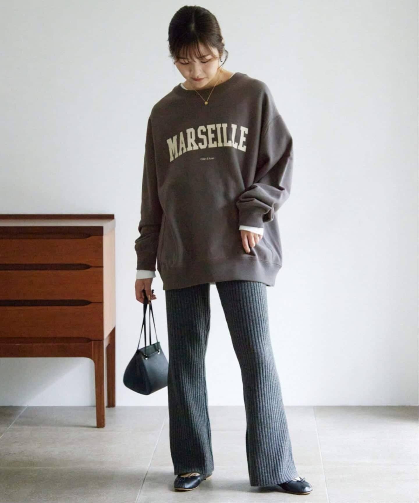 SLOBE IENA｜《WEB限定/追加3》MARSEILLE ロゴスウェット | Rakuten