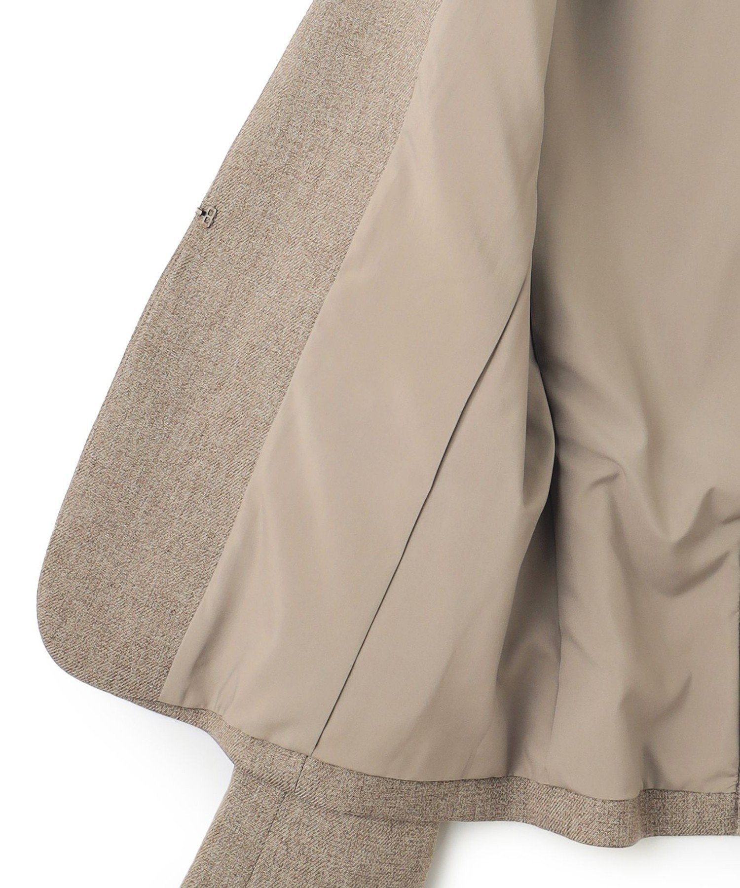23区｜【洗える】ウールライクカルゼ ノーカラー ジャケット | Rakuten