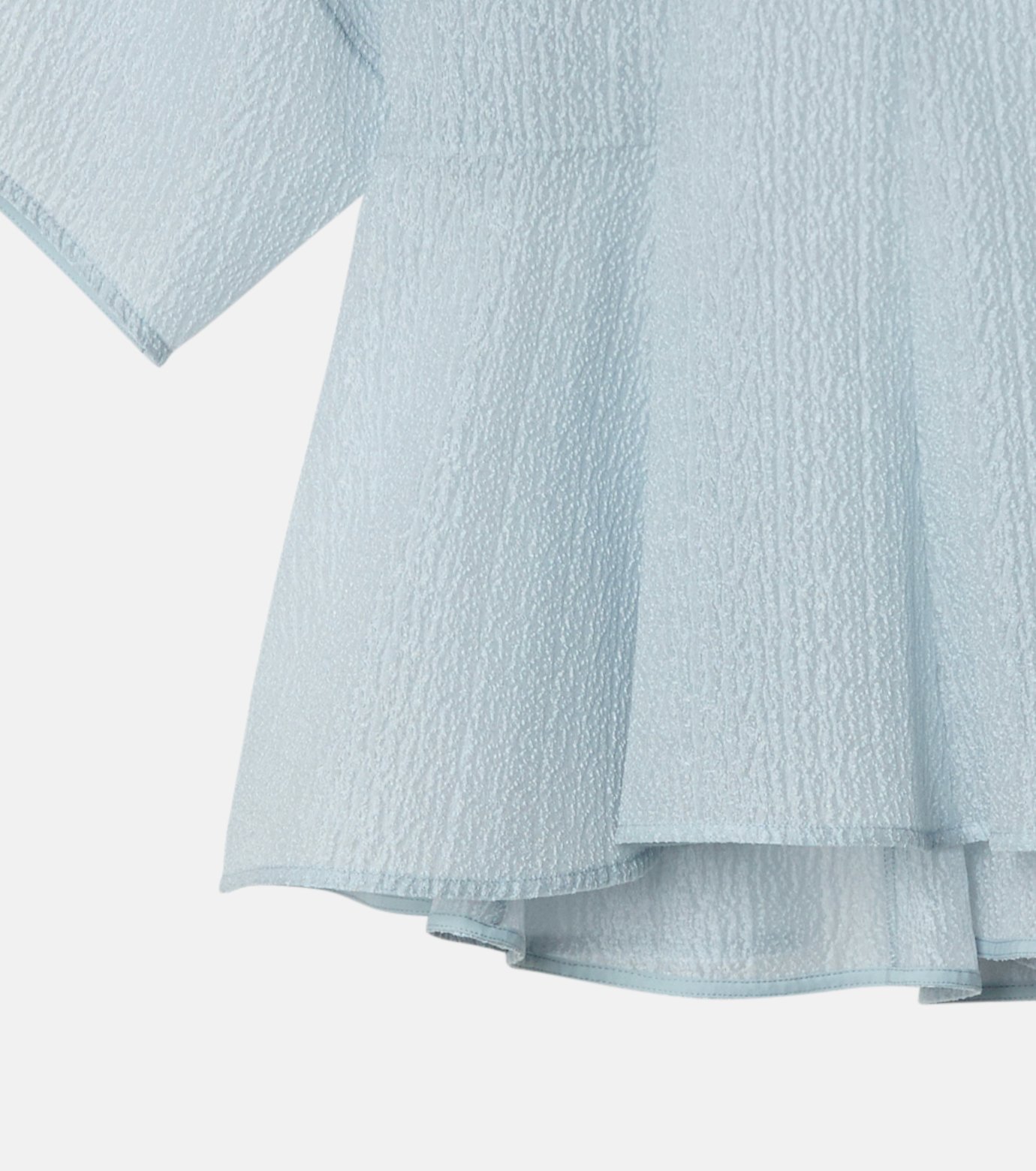 LE CIEL BLEU｜シアージャカードブラウス / Sheer Jacquard Blouse