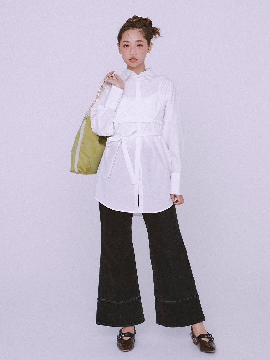 FURFUR｜【WEB限定カラー】マテリアル巾着バッグ | Rakuten Fashion