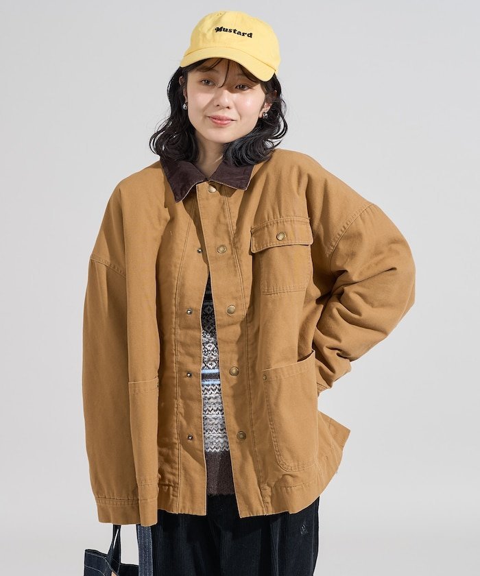 FREAK'S STORE｜襟コーデュロイ ダックジャケット 25AW | Rakuten