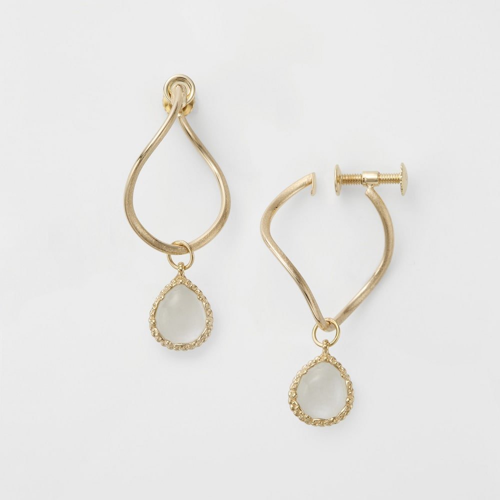 agete｜K10マルチストーンピアスチャーム | Rakuten Fashion(楽天