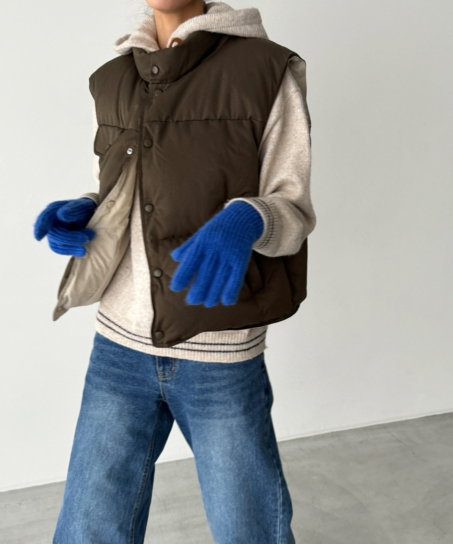 CANAL JEAN｜The PePPer リバーシブルコンパクトダウンベスト