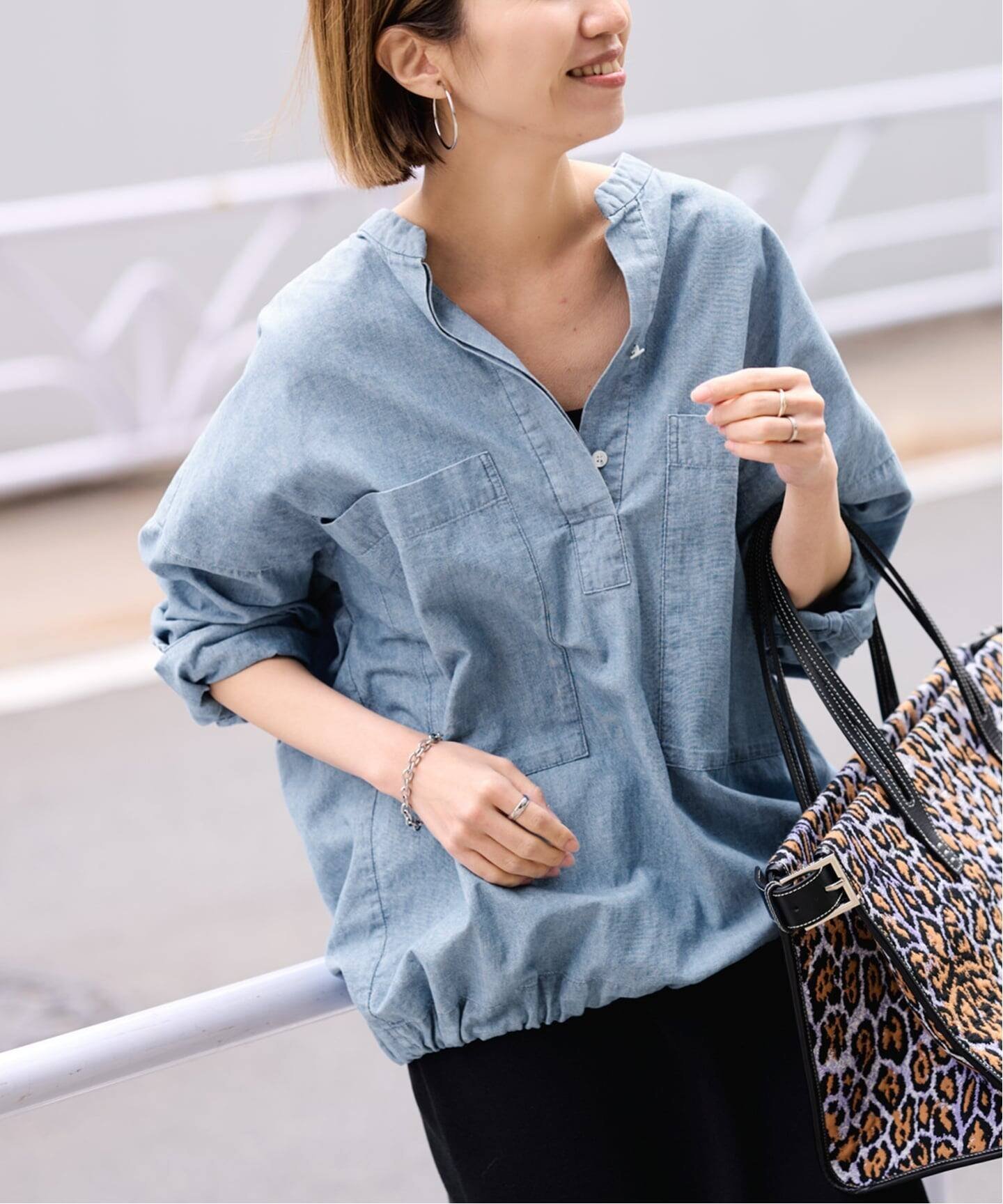 FRAMeWORK｜≪WEB限定 / 追加≫ダンガリードロストシャツ | Rakuten