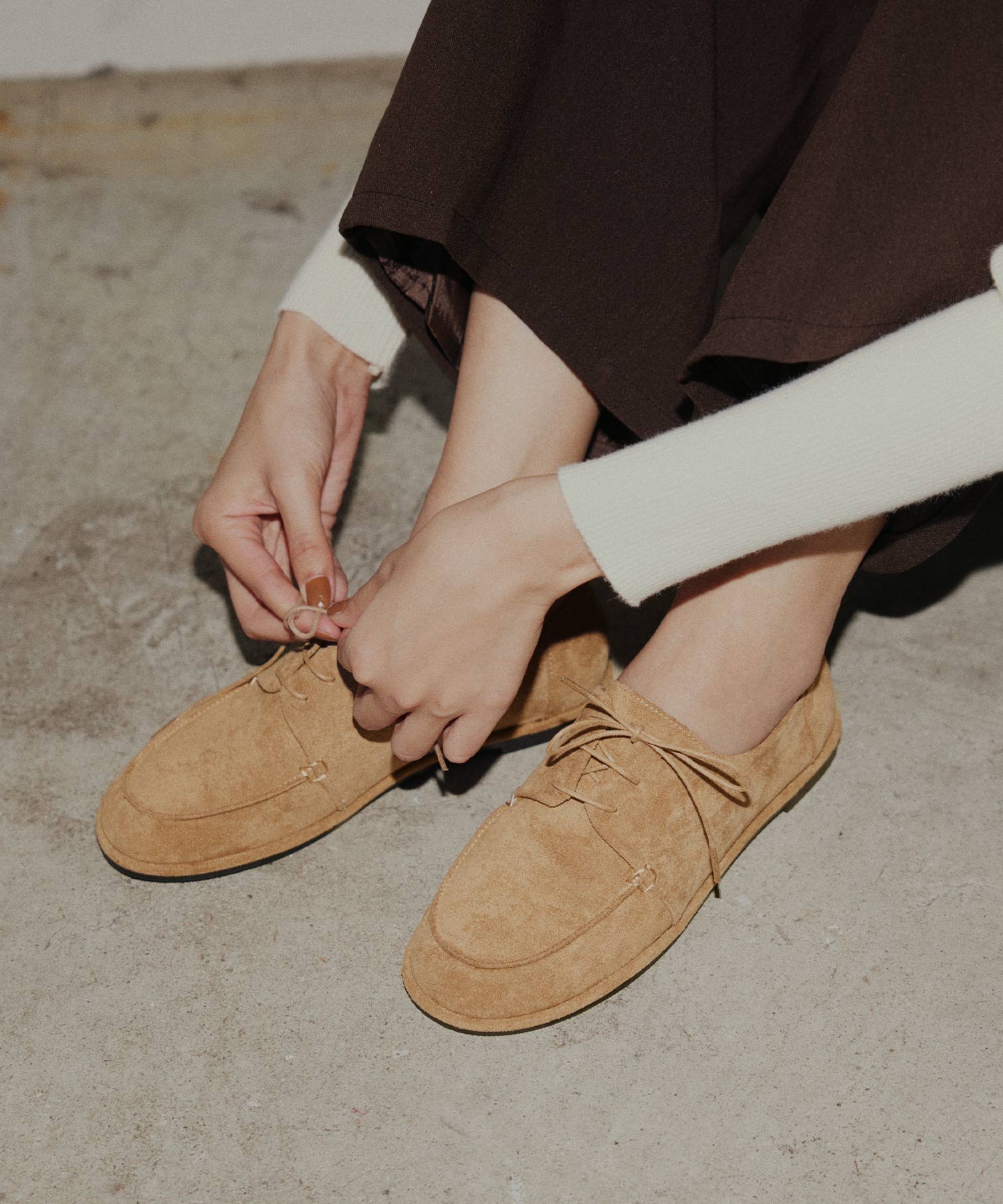 hellam｜スウェードモカシンシューズ | Rakuten Fashion(楽天