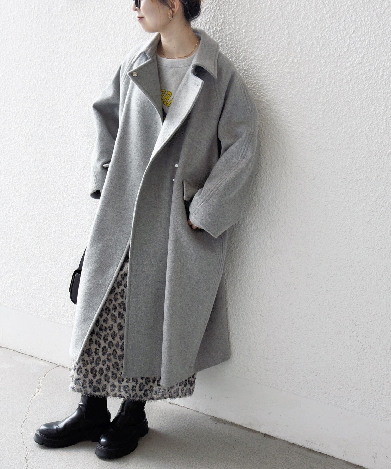 SHIPS｜SHIPS any: バルマカーン コクーン コート 25AW | Rakuten