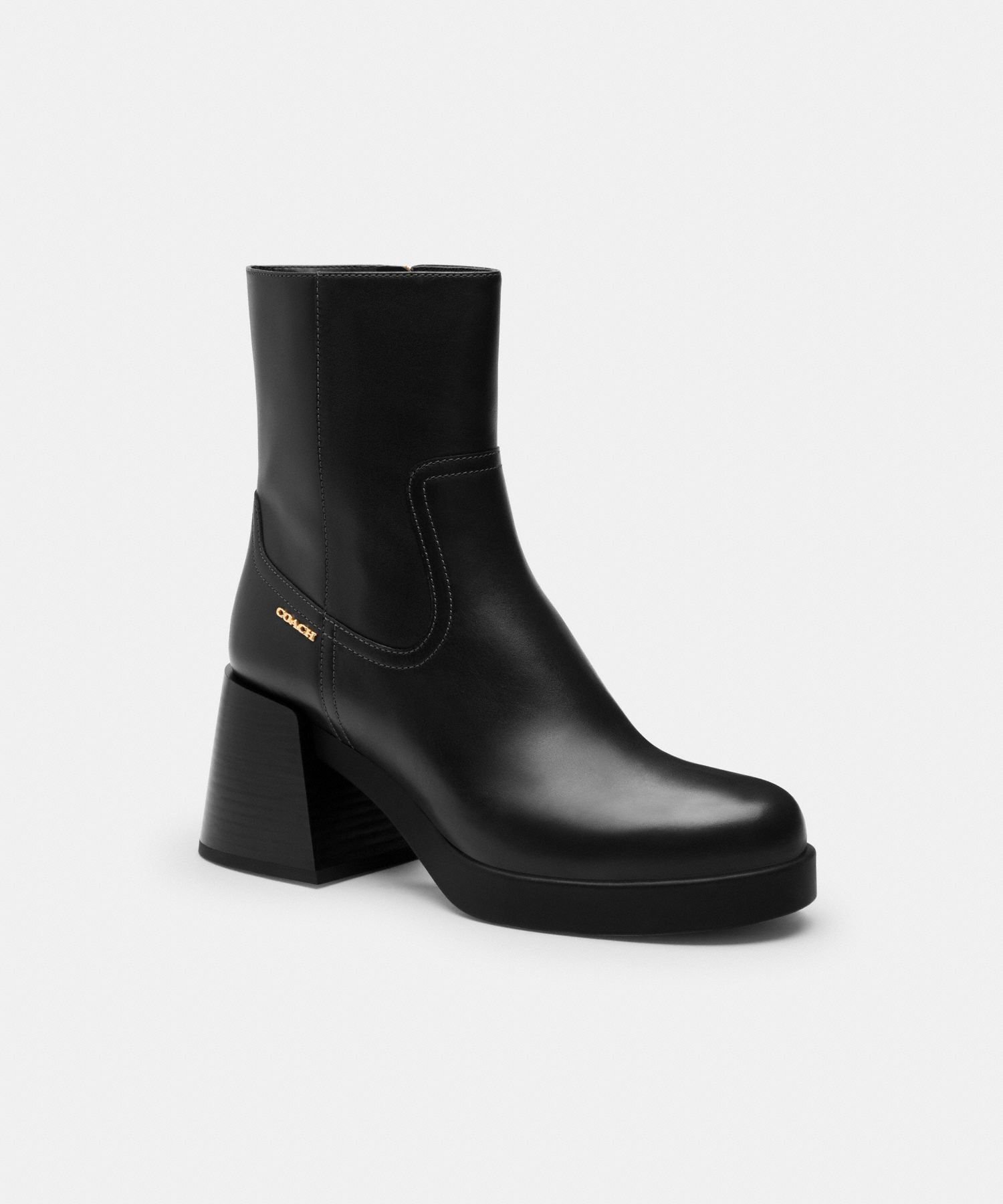 COACH OUTLET｜【公式】ブロック ヒール ブーツ | Rakuten Fashion