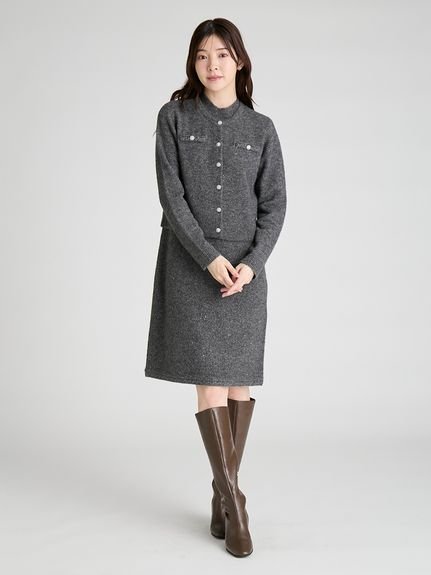 CELFORD｜スパークルミニニットワンピースセット | Rakuten Fashion