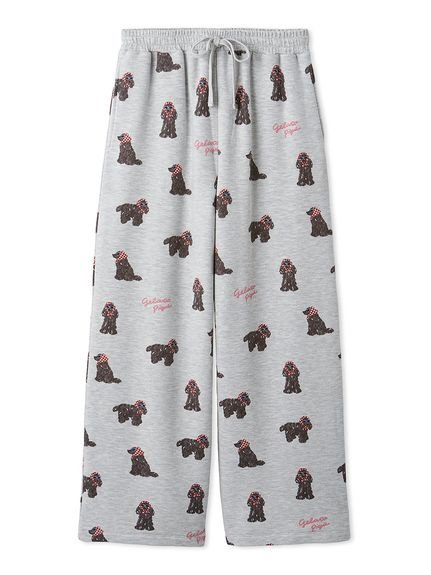 gelato pique｜スカーフDOG柄ロングパンツ | Rakuten Fashion(楽天