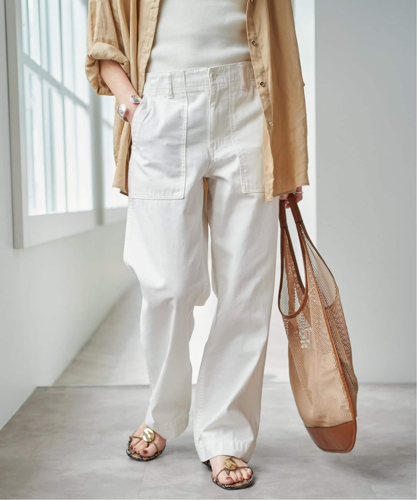 Spick & Span｜《追加2》ルーズベイカーパンツ | Rakuten Fashion(楽天