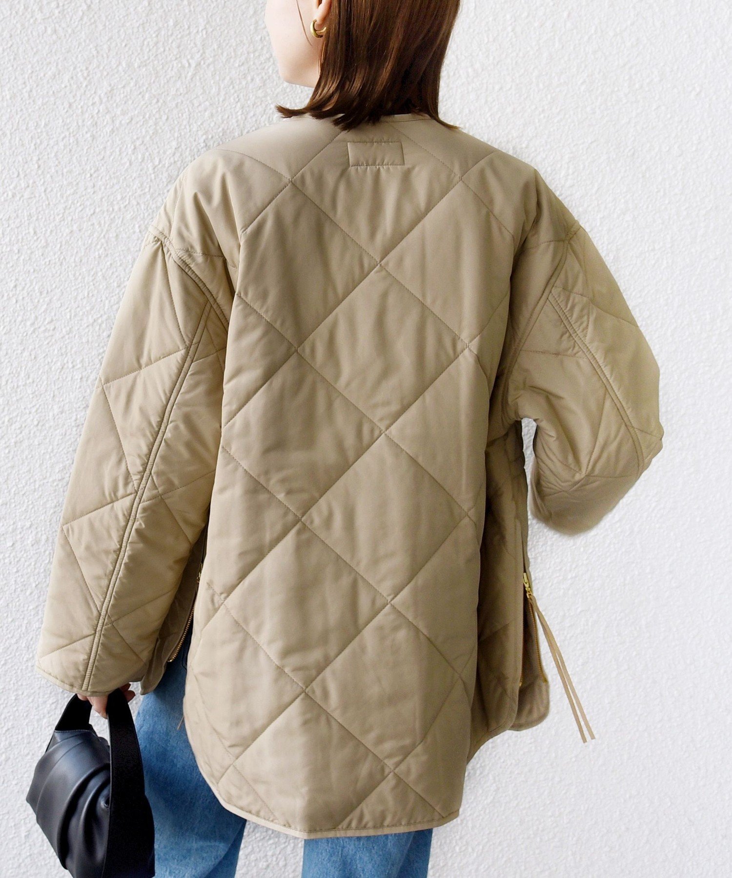 キルティングプルオーバー キルティングプルオーバー