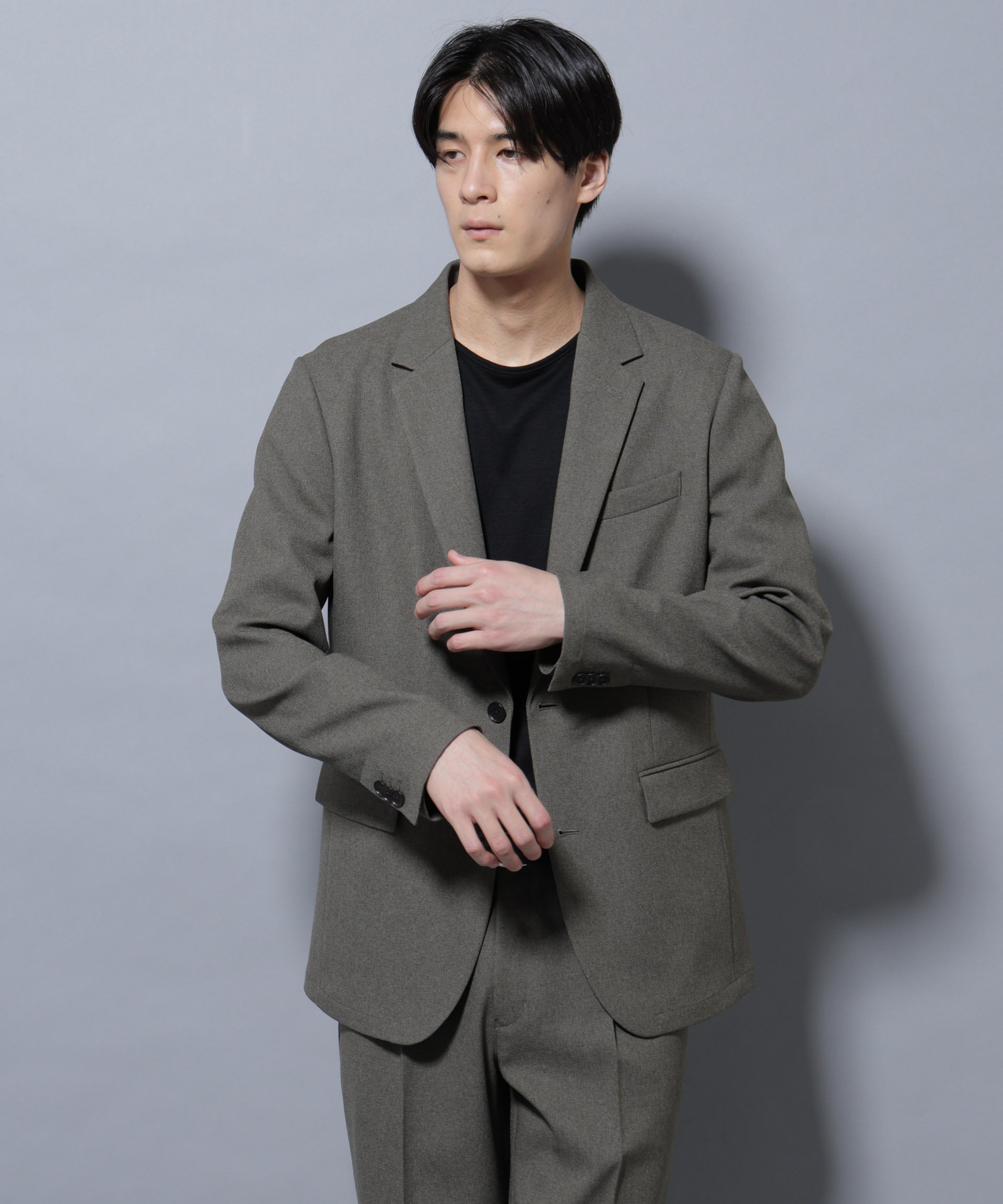 NANO universe｜「Damerino」LANATEC(R)メランジオックスストレッチ