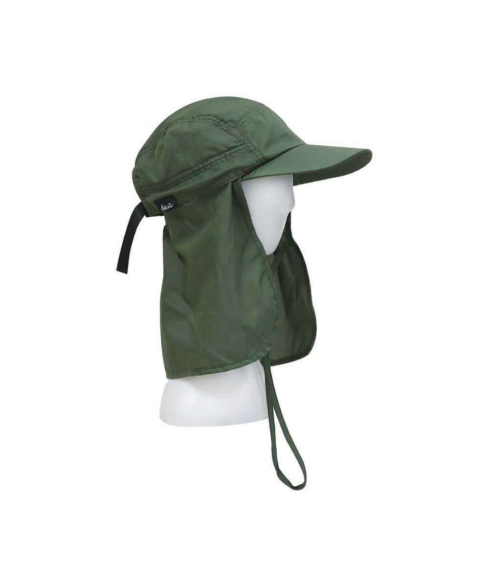AIGLE｜UVカット 撥水 サンシールドサファリキャップ 2WAY ジェット