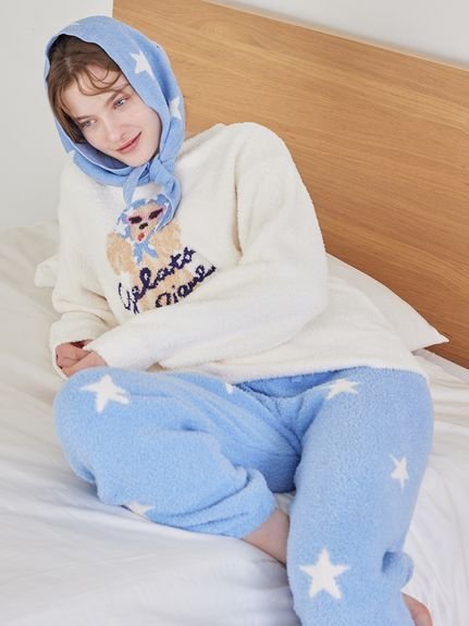 gelato pique｜スカーフDOG ジャガードプルオーバー | Rakuten Fashion