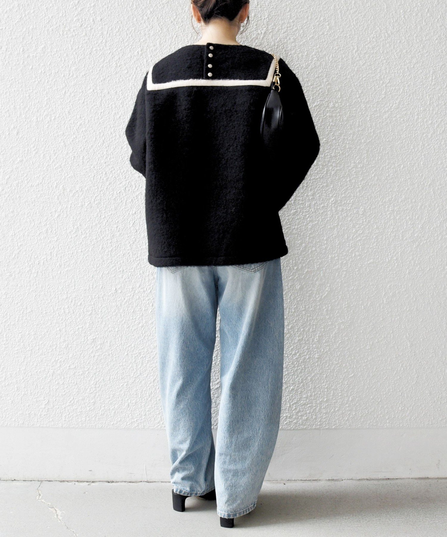 SHIPS｜SHIPS any: バイカラー セーラー デザイン プルオーバー