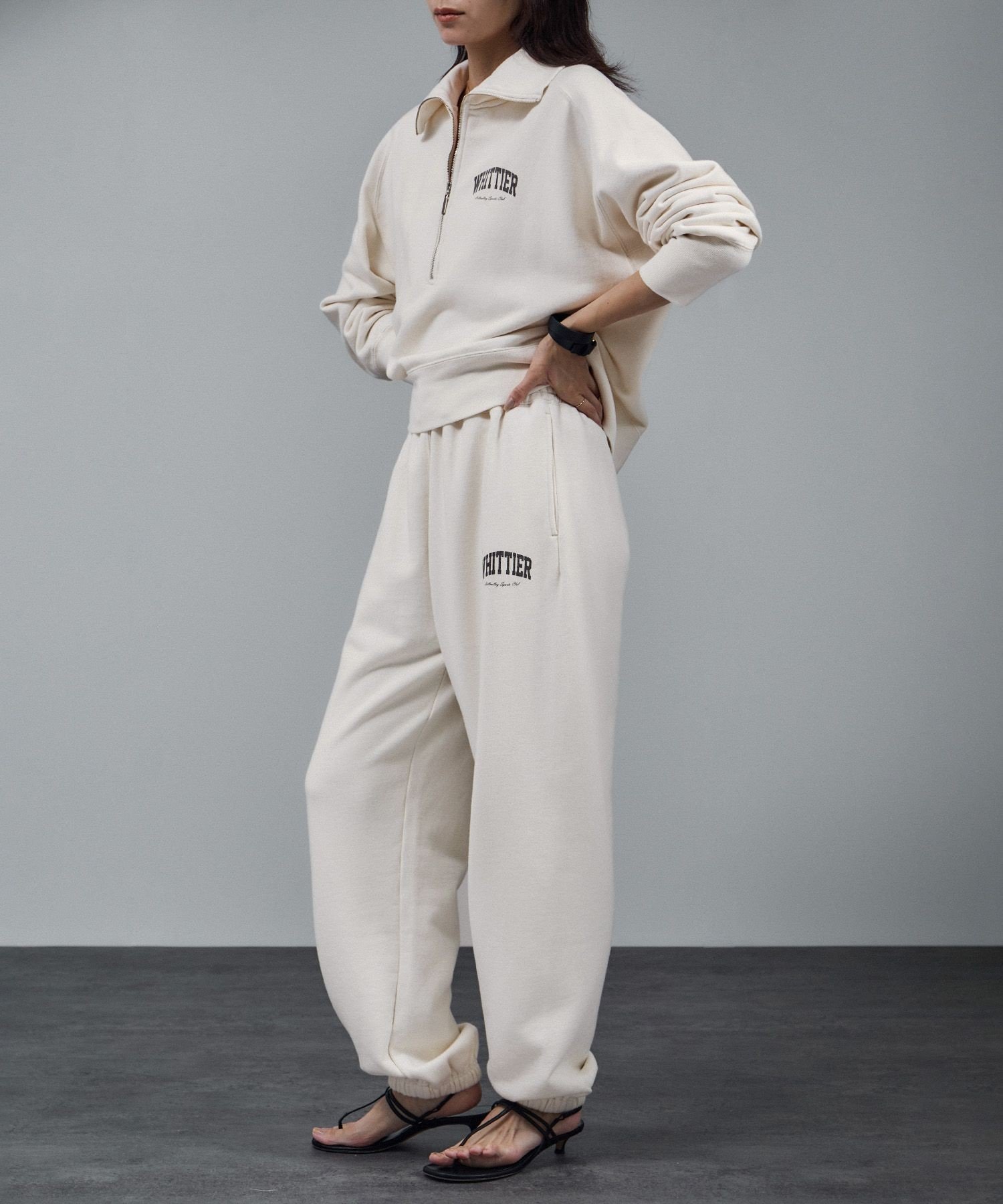 SALON adam et rope'｜【WEB限定】ビンテージライクスウェットパンツ