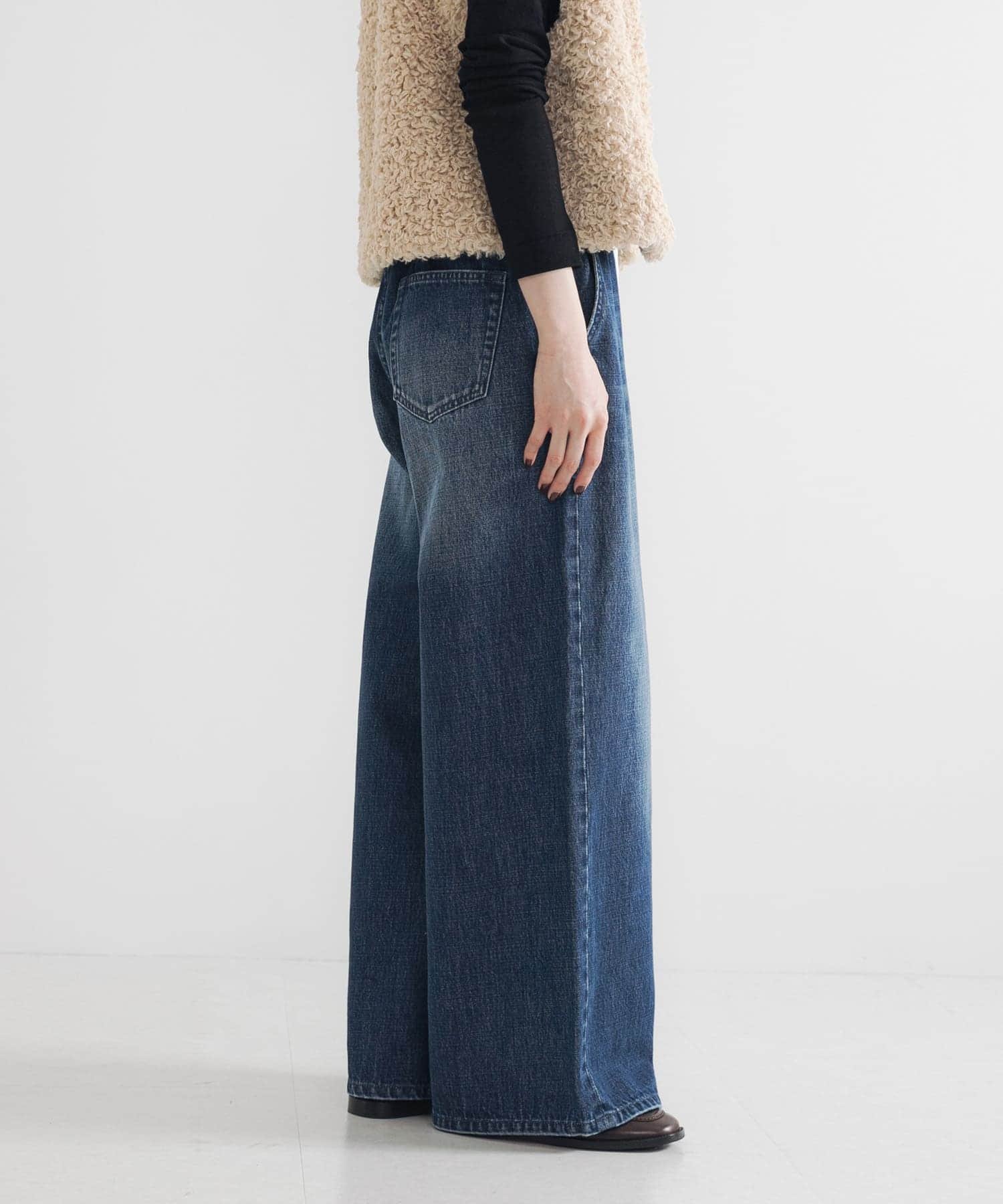 URBAN RESEARCH｜デニムイージーワイドパンツ | Rakuten Fashion(楽天