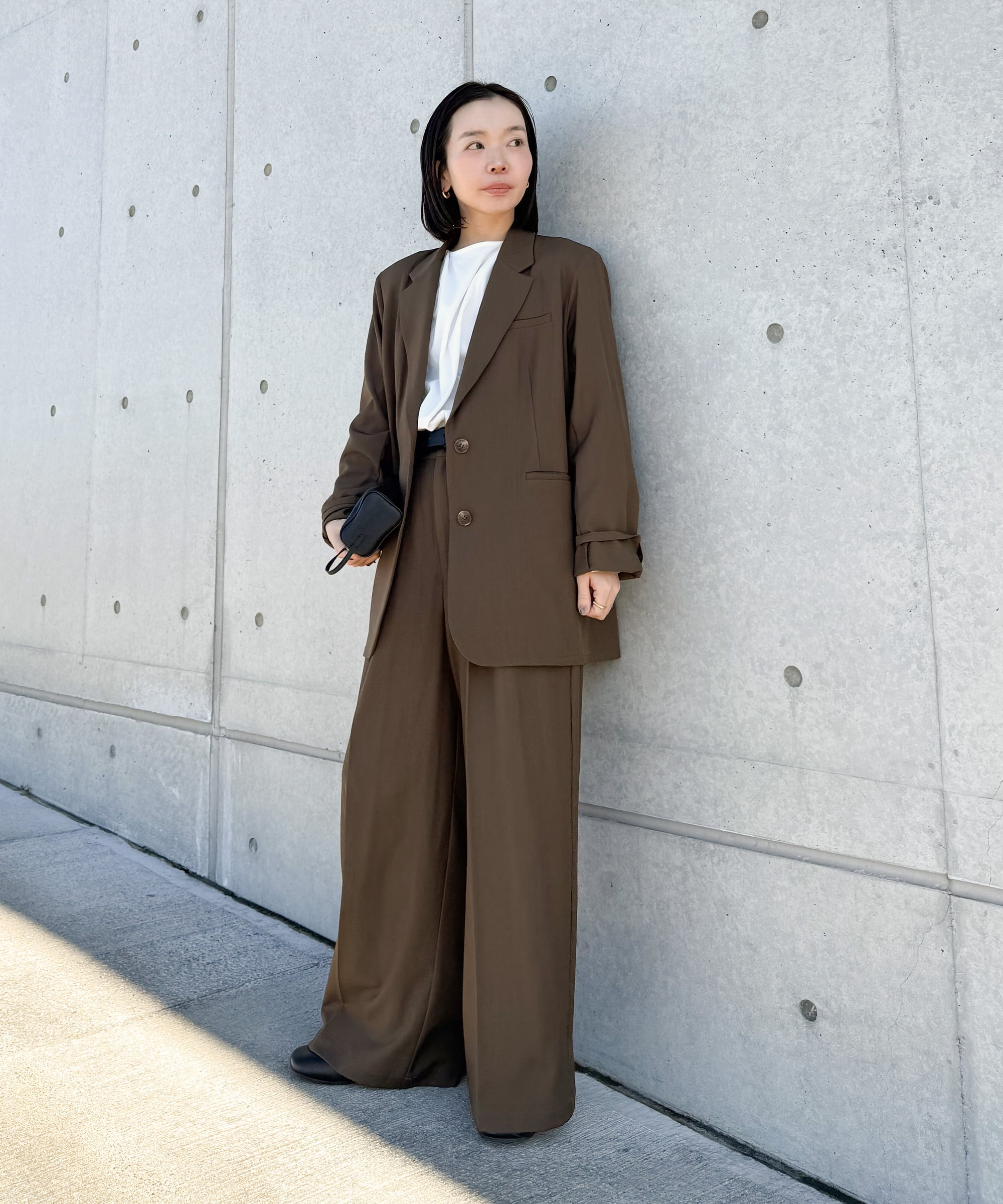 SELECT MOCA｜オーバーサイズテーラードジャケット【セットアップ対応