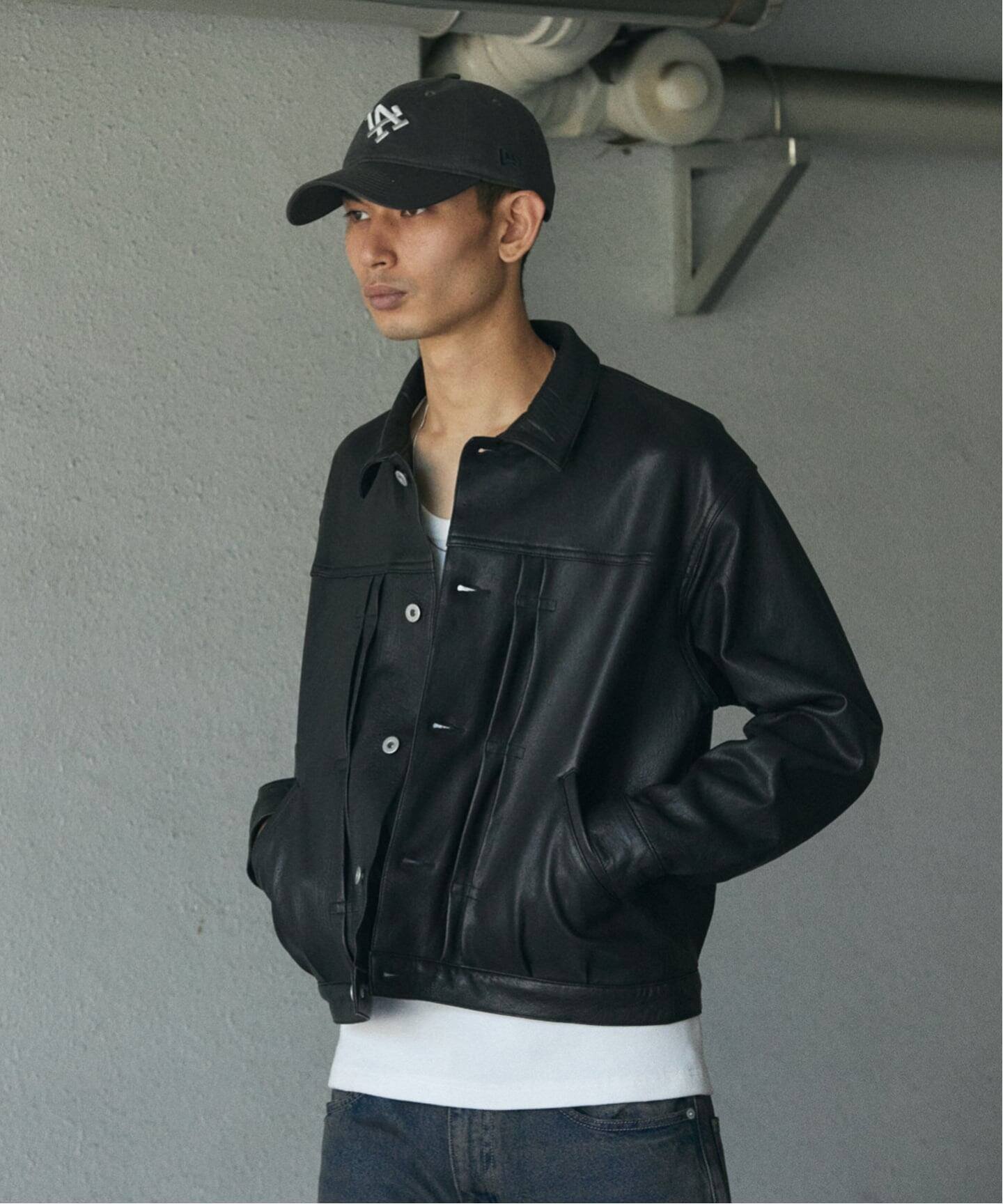 JOURNAL STANDARD｜ニュージーランド ラムレザー トラッカージャケット