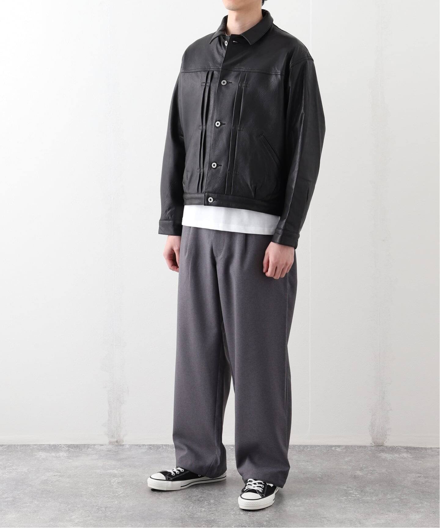 JOURNAL STANDARD｜ニュージーランド ラムレザー トラッカージャケット