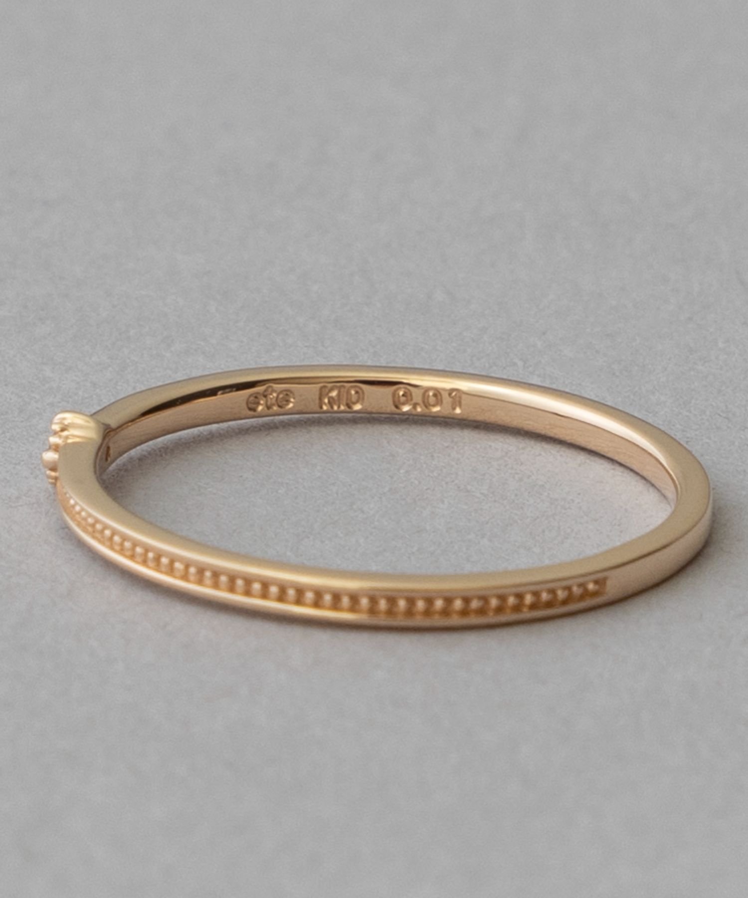 ete｜[レイヤード] K10YG ブラウンダイヤモンド リング | Rakuten