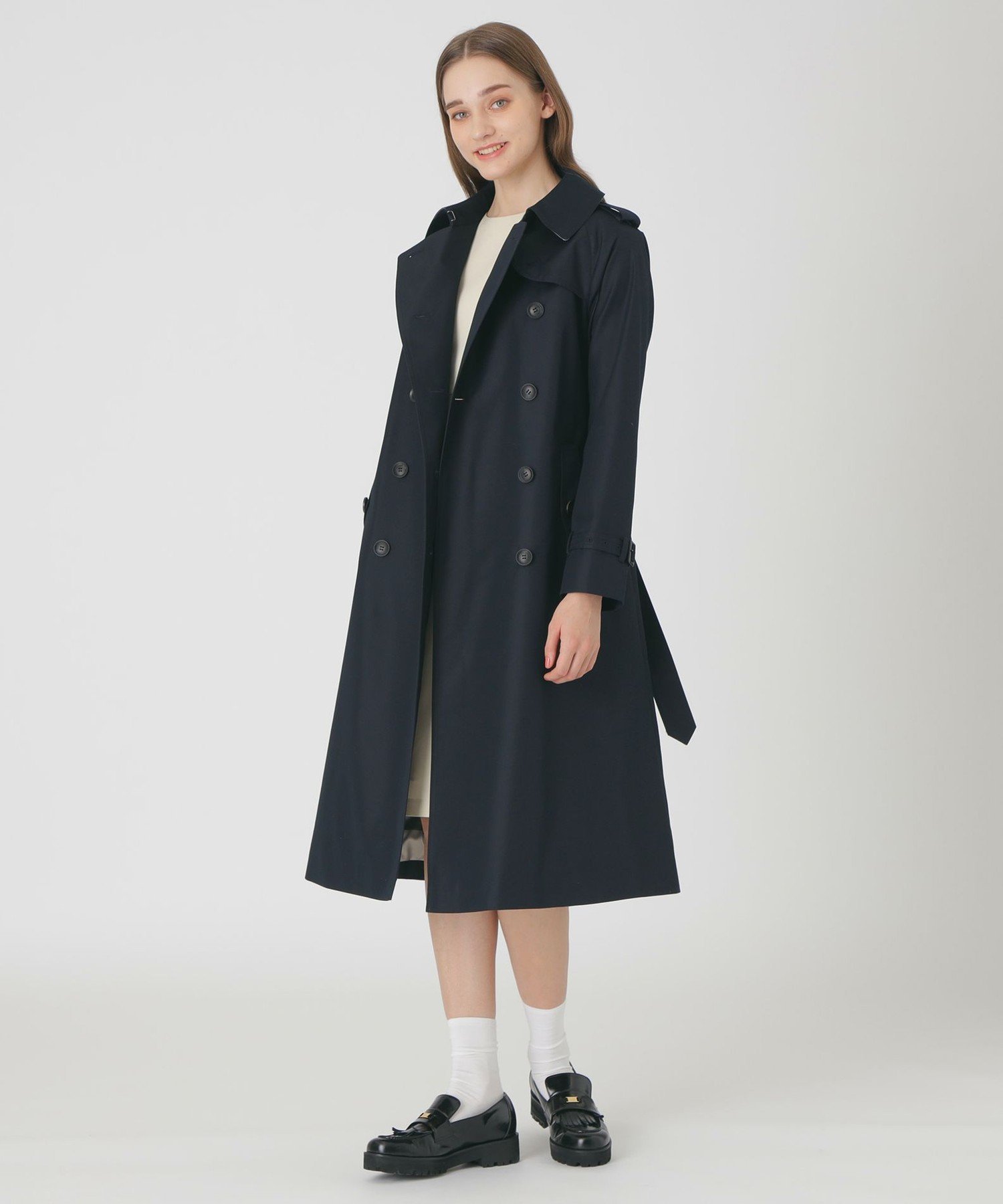 BLUE LABEL / BLACK LABEL CRESTBRIDGE｜ライトギャバジントレンチ