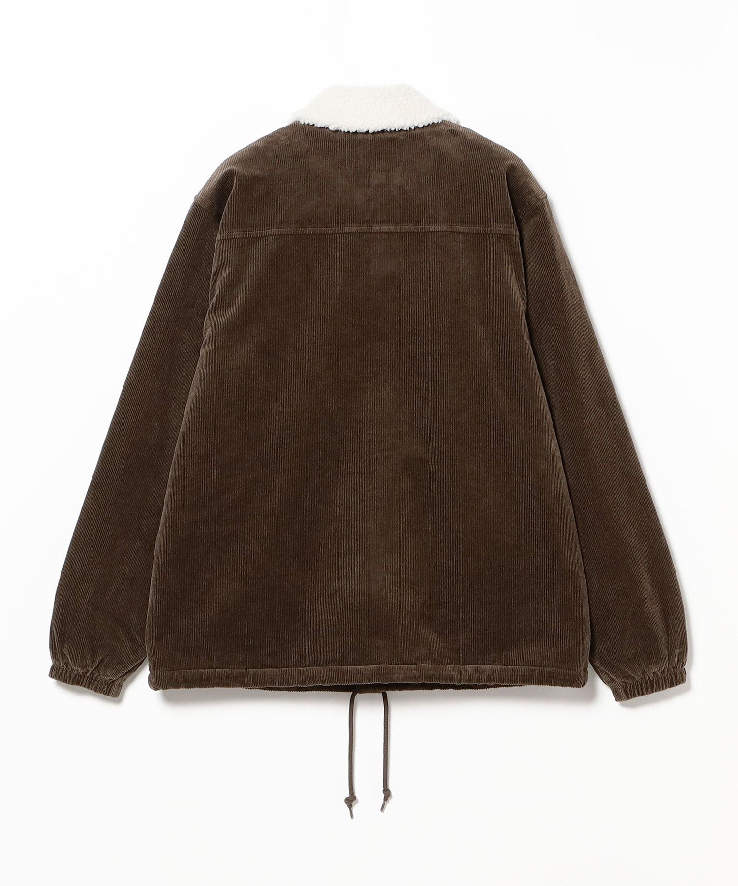 BEAMS MEN｜ルーズフィット コーデュロイ ボア コーチジャケット