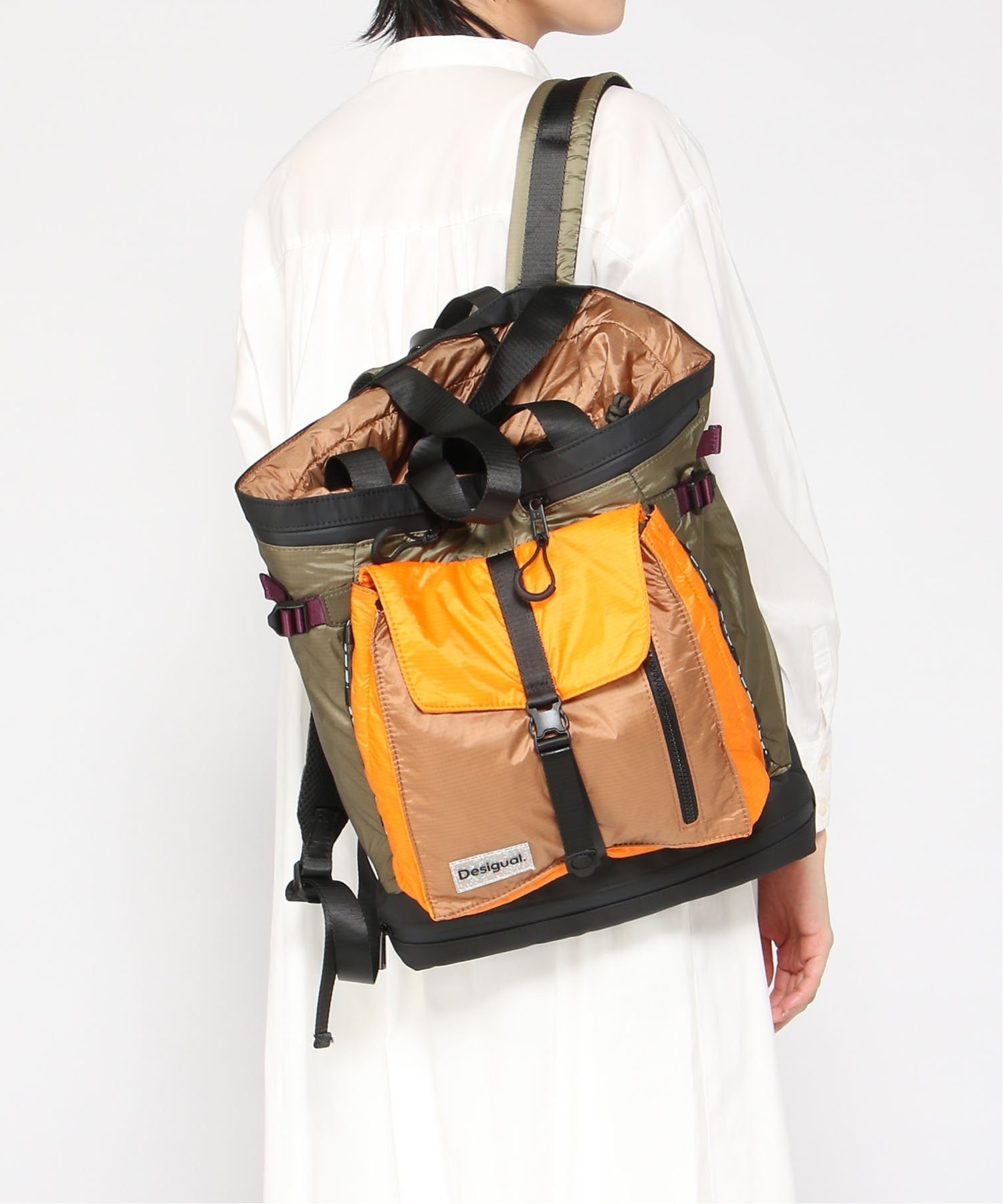 Desigual｜大型ナイロントートリュックサック | Rakuten Fashion(楽天