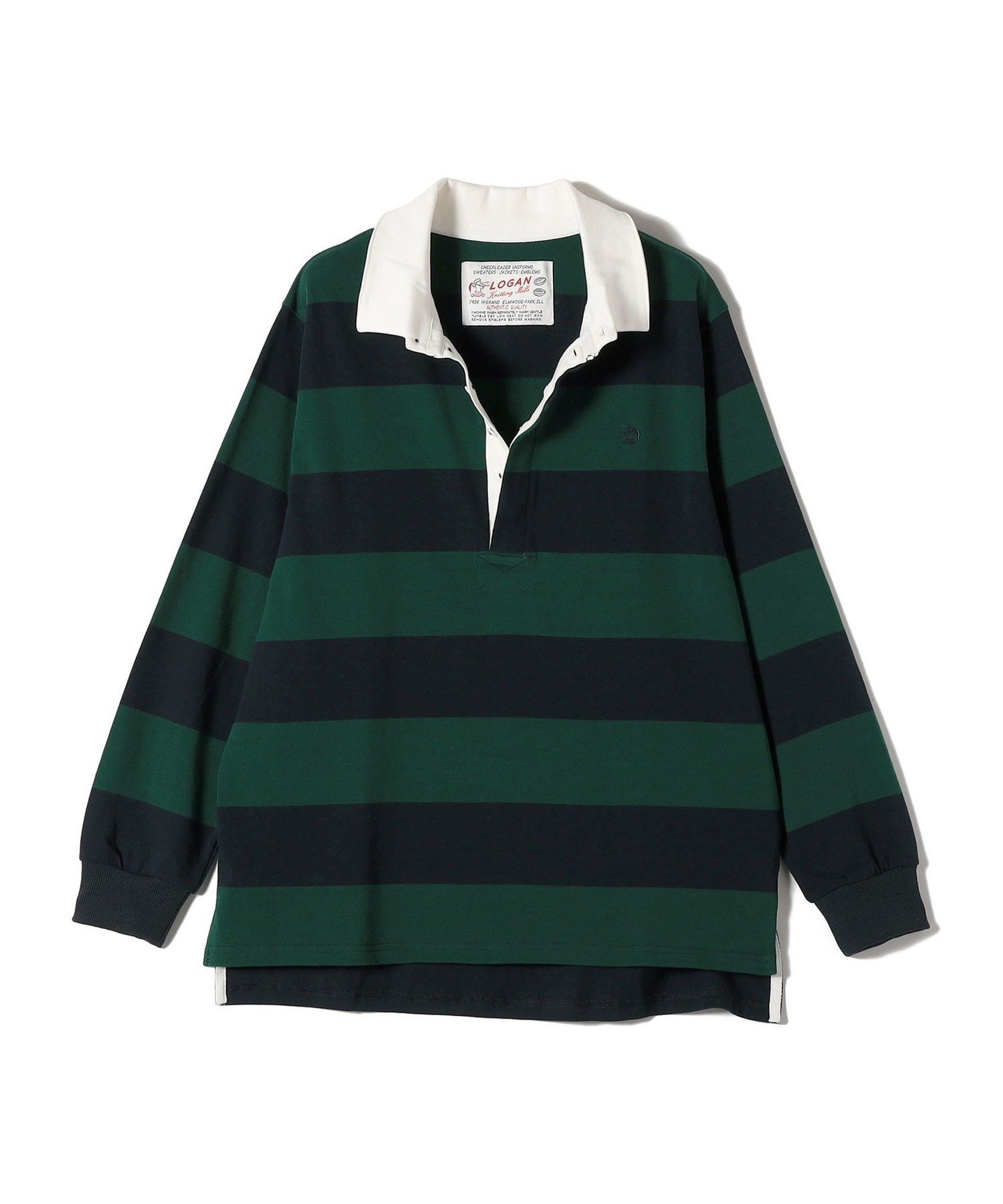 Naptime. ニットラガーシャツ DARKGREEN セール】【SHIPS別注】LOGAN KNITTING MILLS:〈洗濯機可能〉ラガー