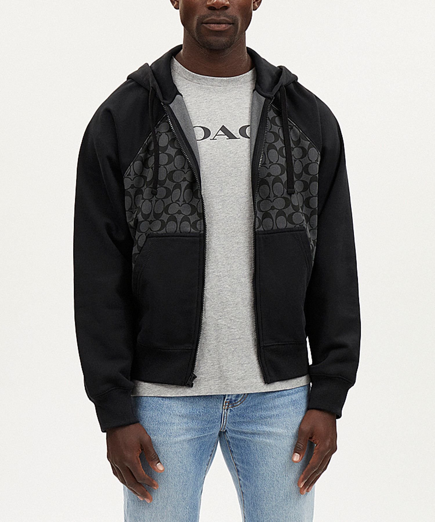 COACH OUTLET｜【公式】シグネチャー フル ジップ フーディー