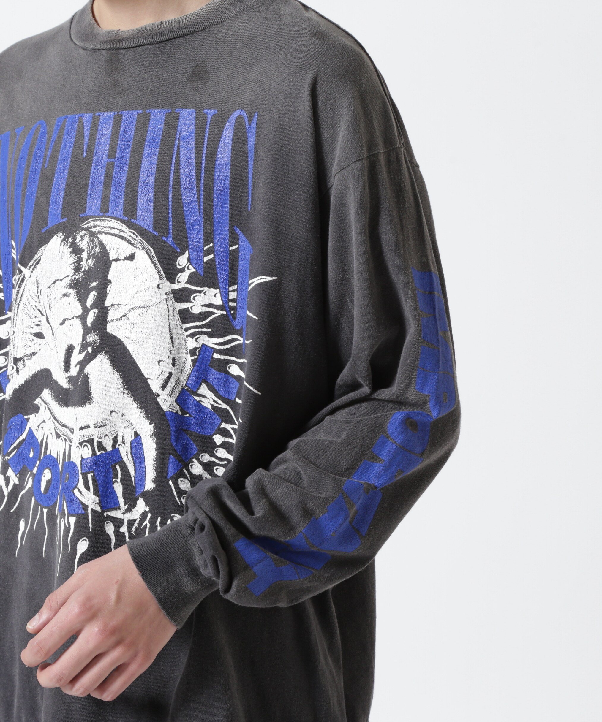 ROYAL FLASH｜SAINT MICHAEL/セントマイケル/KK_LS TEE/NOTHING IMP