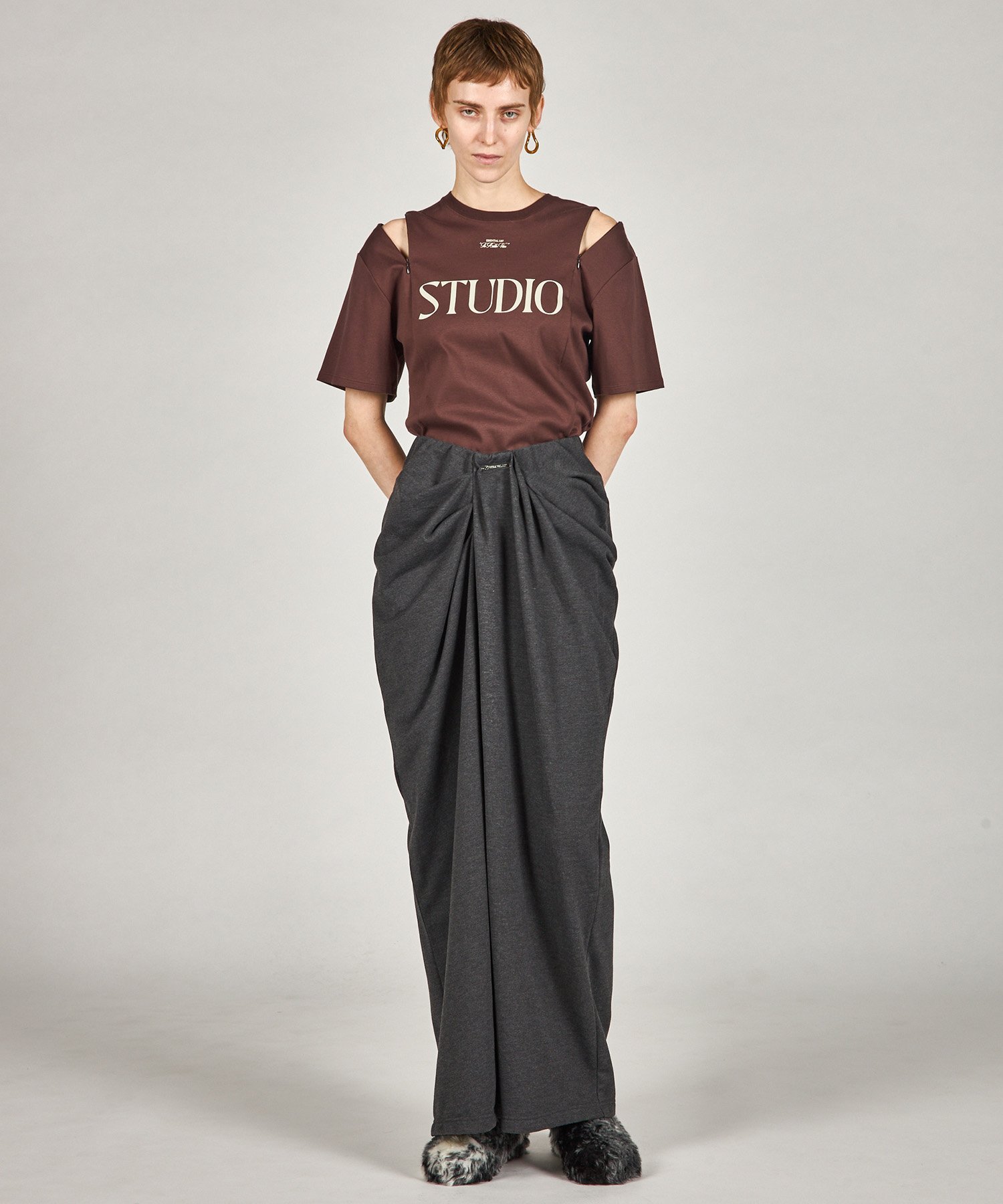 PRANK PROJECT｜ドレープフロントスウェットパンツ | Rakuten Fashion