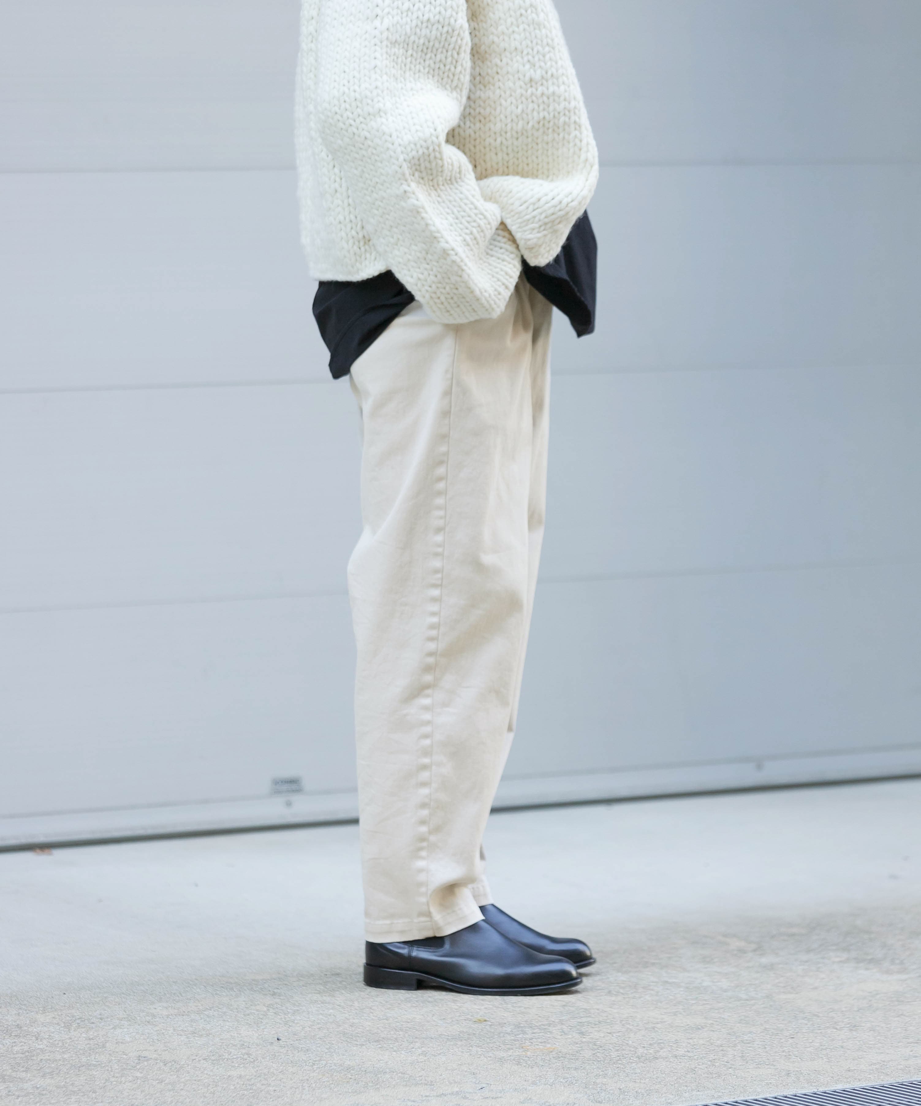 かぐれ｜コットンストレッチイージーパンツ | Rakuten Fashion(楽天