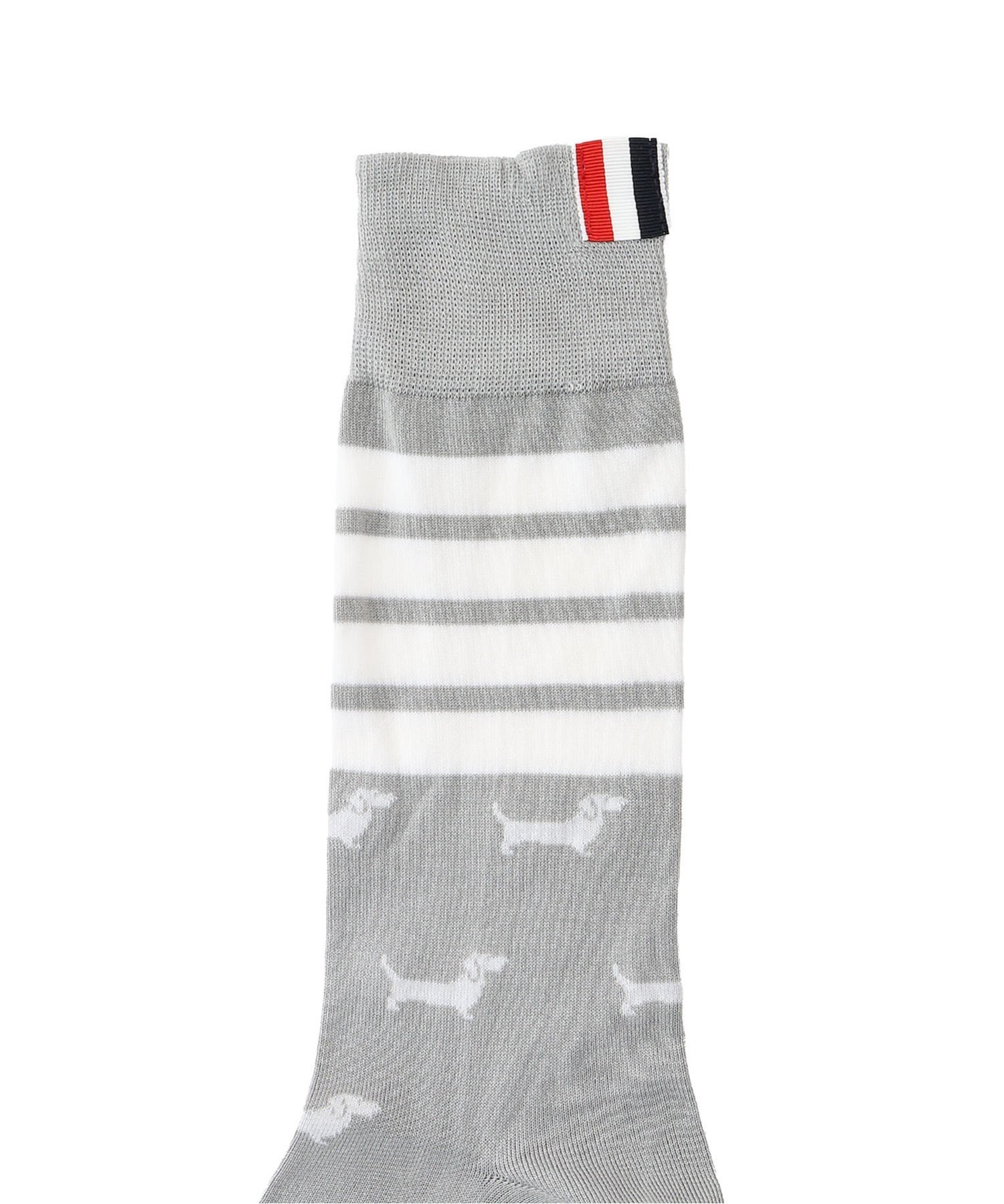 THOM BROWNE(トムブラウン)｜HECTOR HALF DROP MID CALF SOCKS