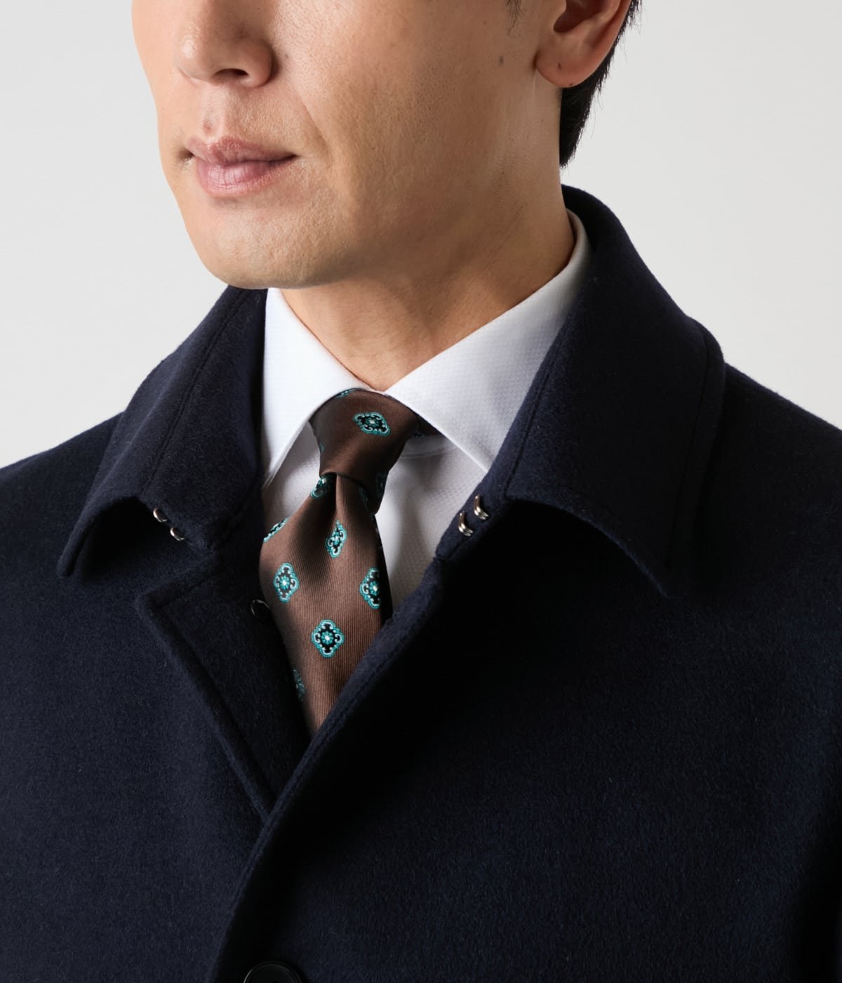 NEWYORKER｜カシミヤ混 ショートビーバー シングルコート | Rakuten