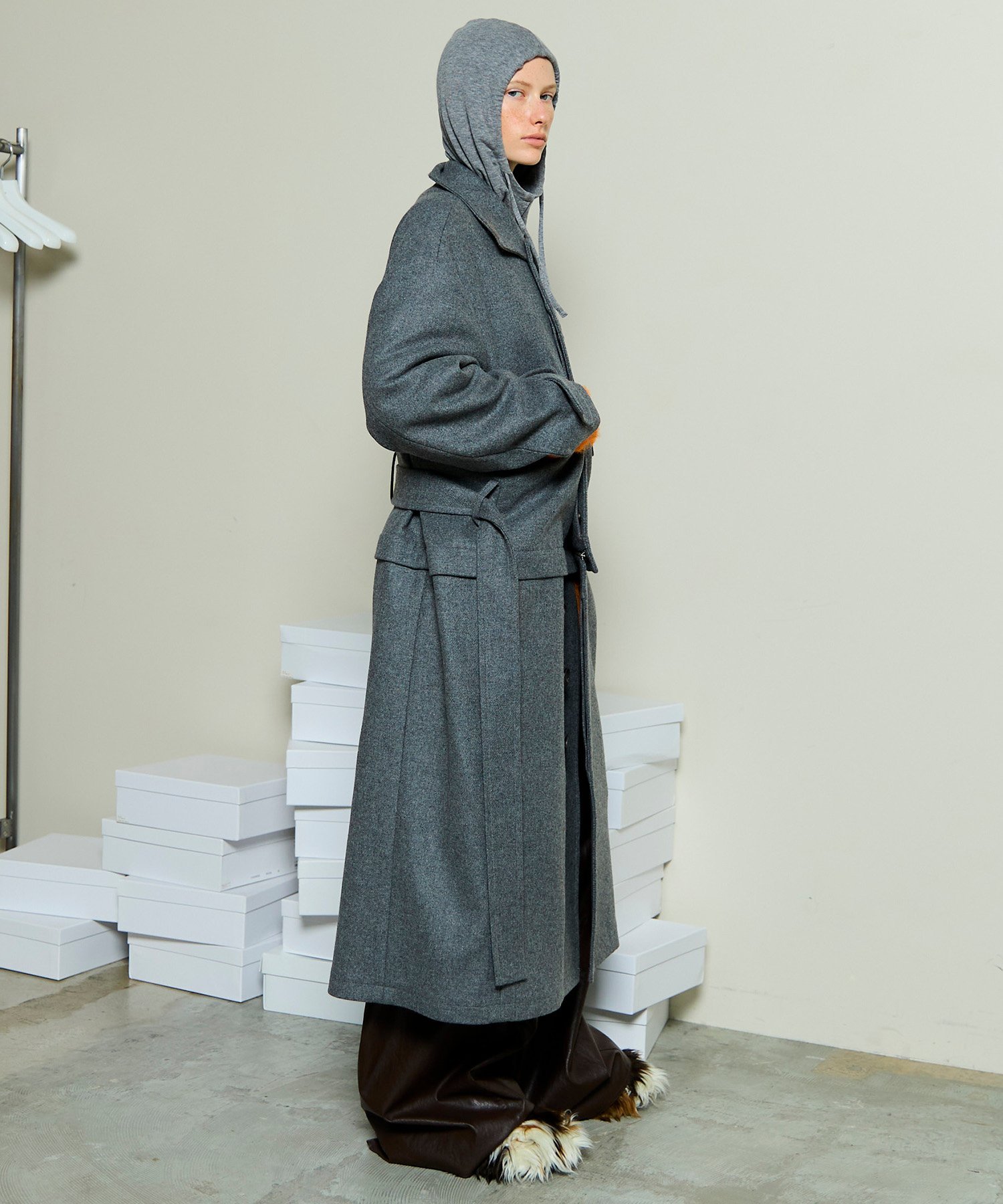 MAISON SPECIAL｜2WAYスタンドカラーコート | Rakuten Fashion(楽天