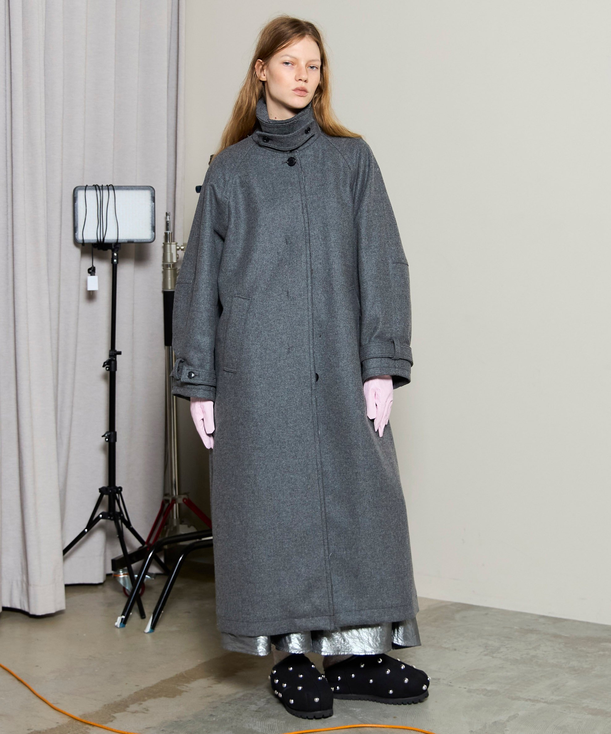 MAISON SPECIAL｜クリアメルトンステンカラーコート | Rakuten Fashion